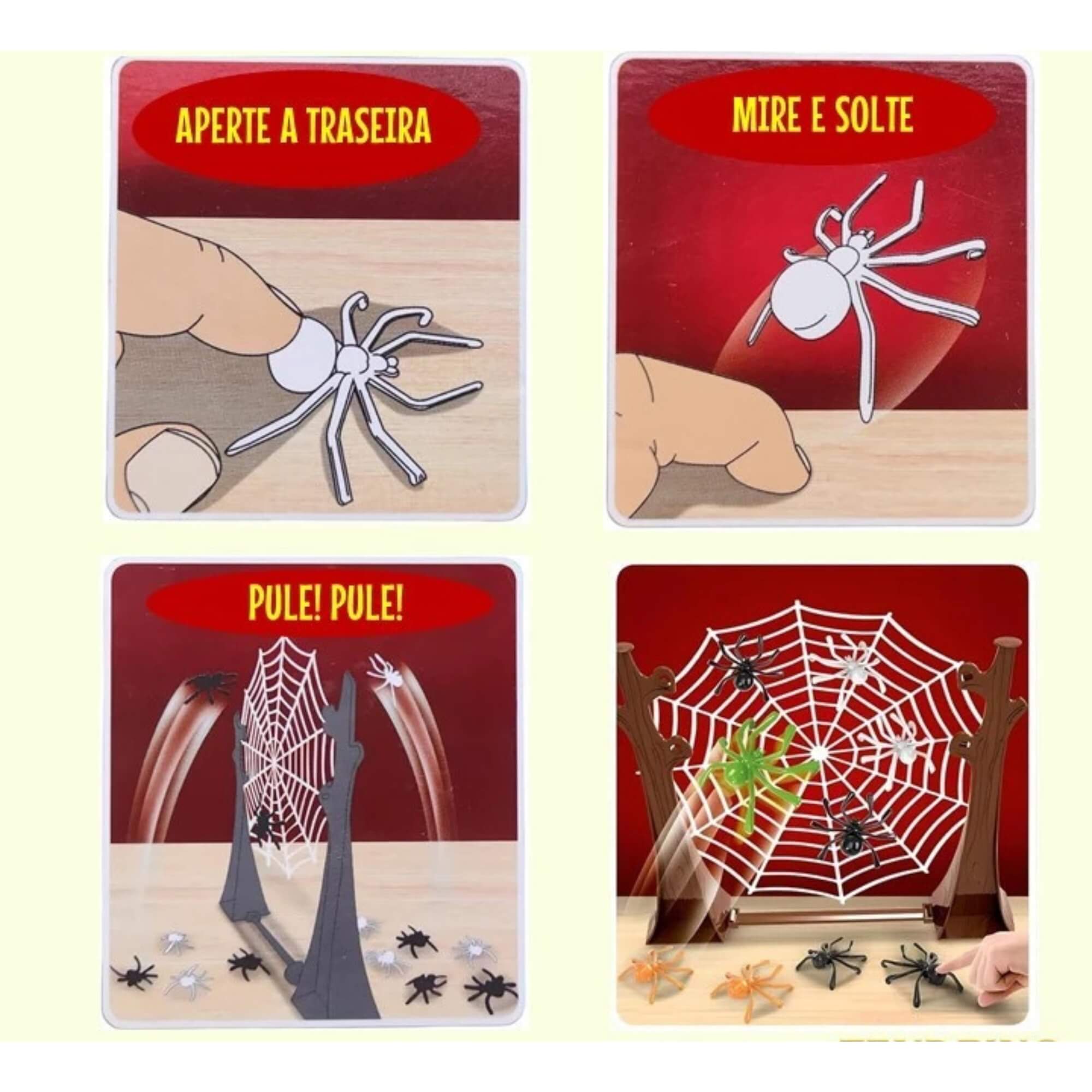 Jogo Infantil Spider Game Braskit - 1009