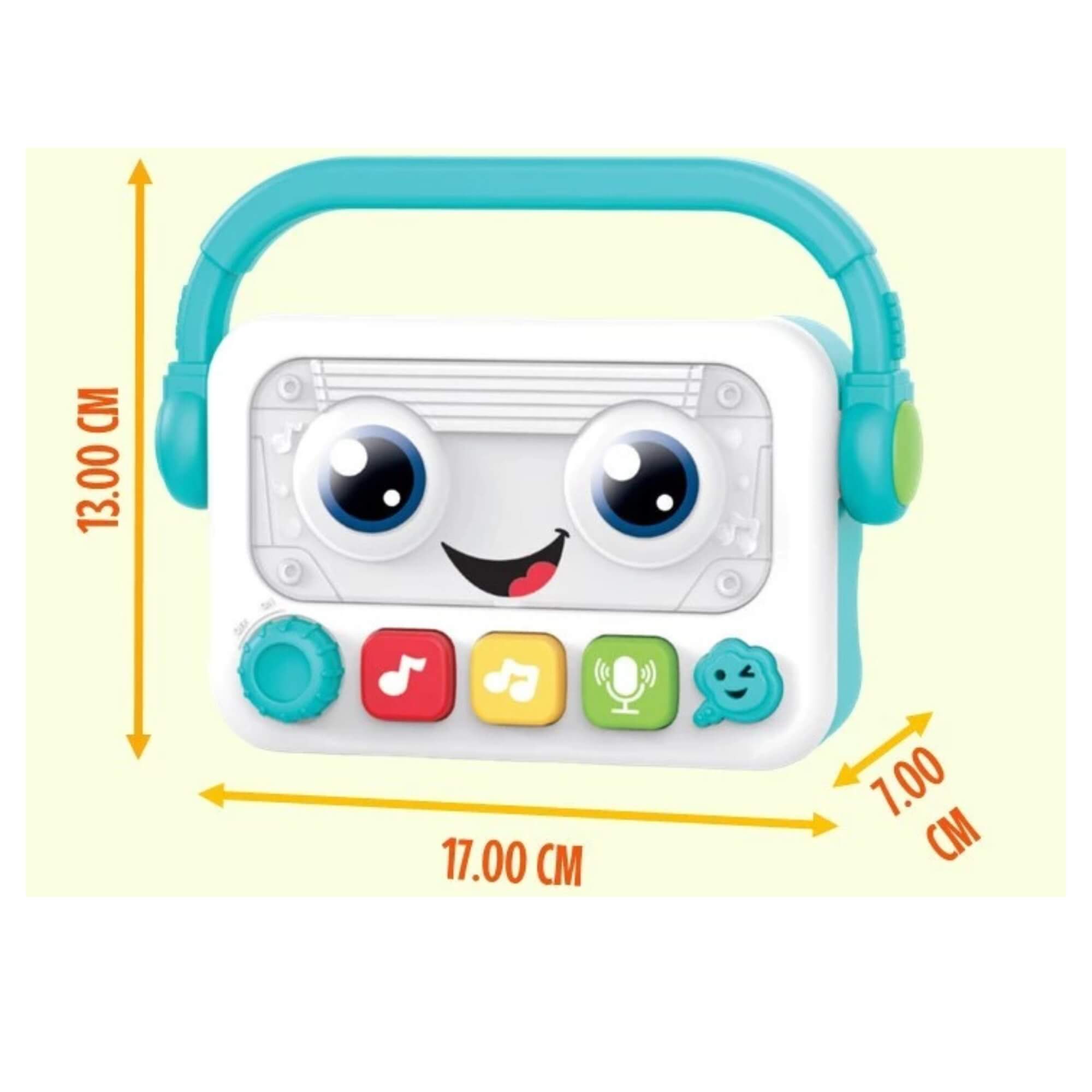 Brinquedo Infantil Bebê Musical Gravador Braskit - 6009