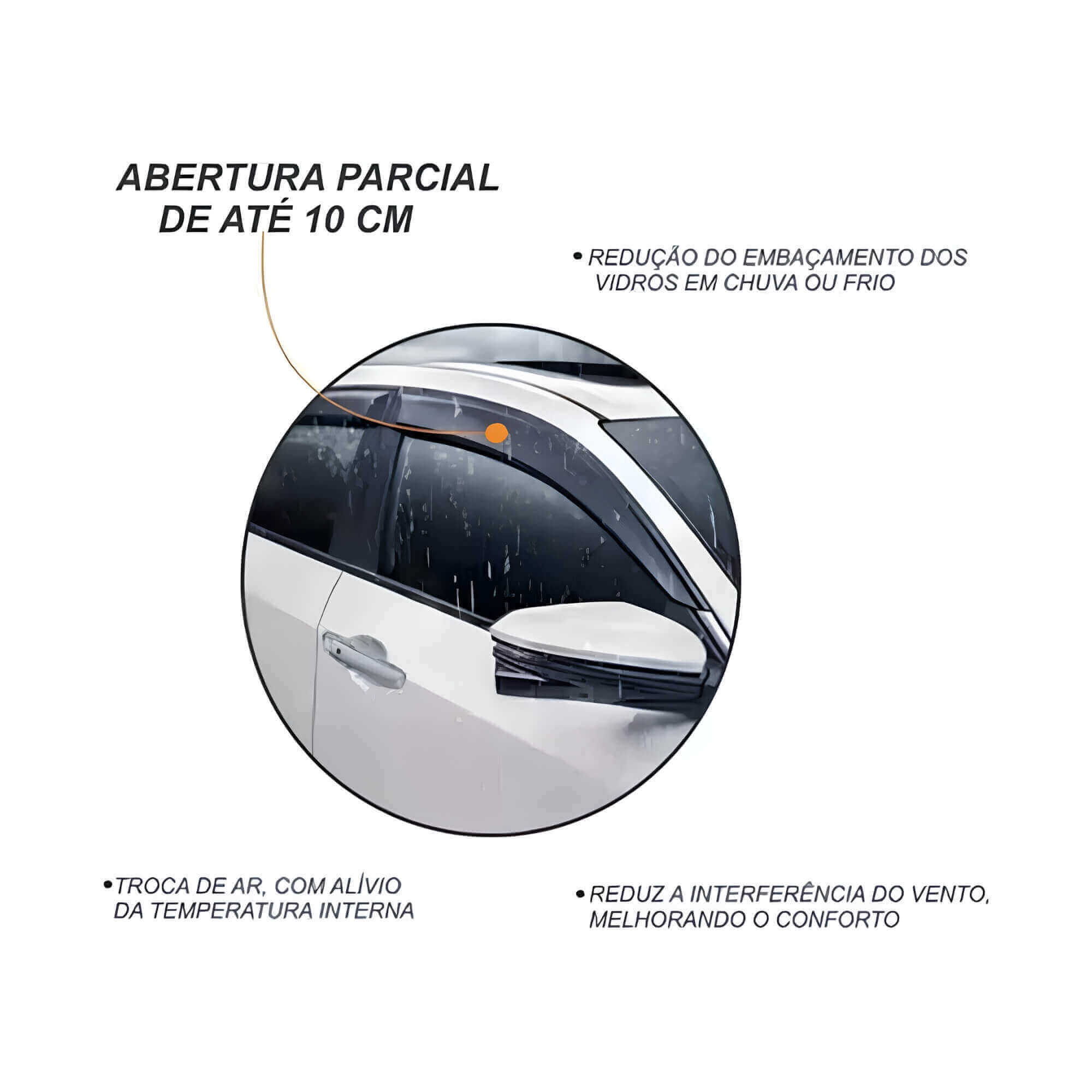 Calha de Chuva Virtus 2018/2025 4 Portas Ecoflex - 40026A
