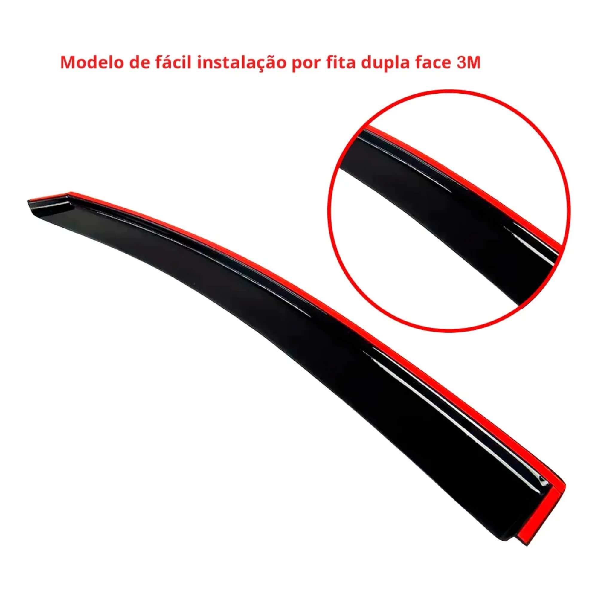 Calha de Chuva Defletor Ora 2024 2025 e 2026 4 Portas Ecoflex - 43001A
