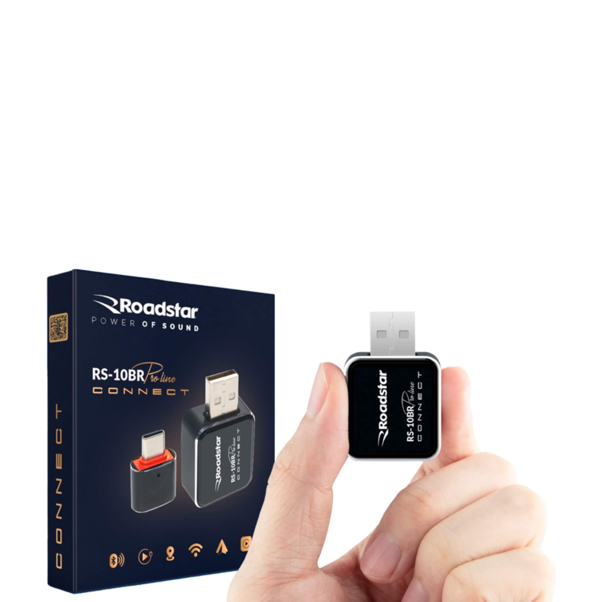 Adaptador CarPlay Android Auto - Connect Pro Line Roadstar - RS10BR MI