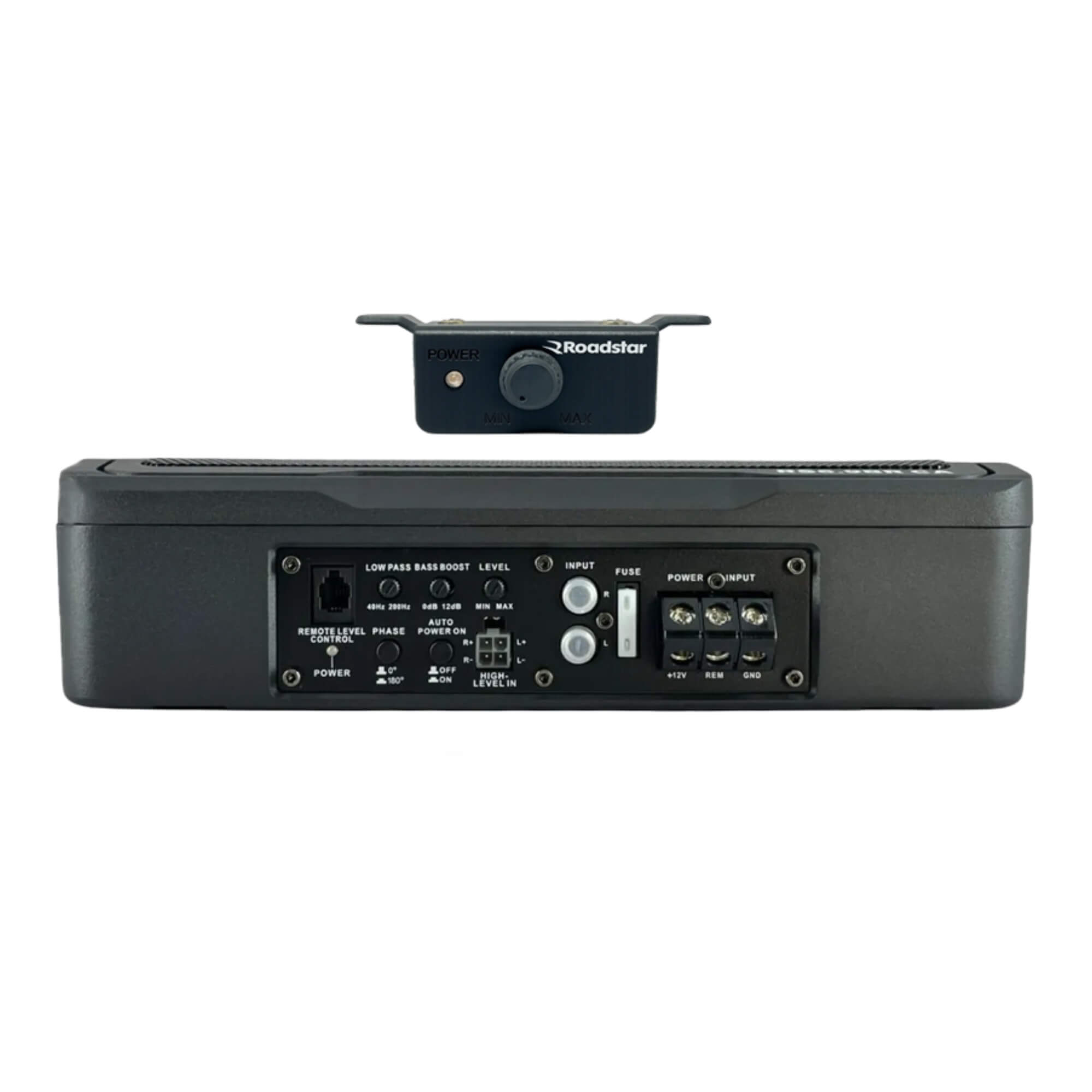 Caixa Amplificada Slim Subwoofer Classe AB 130W 6x9" 4Ohms Roadstar - RS6.9BR MI