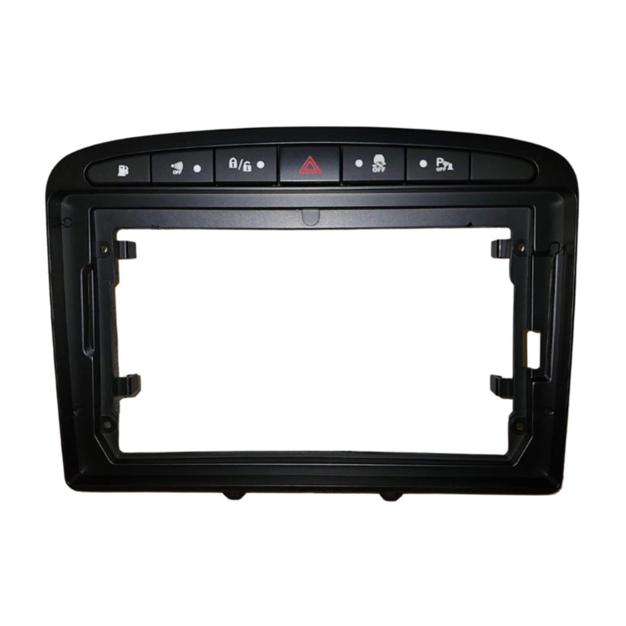 COMP Kit Automotivo Multimídia Android 9” Roadstar +  Moldura 9” Expex + Câmera de Ré Borboleta