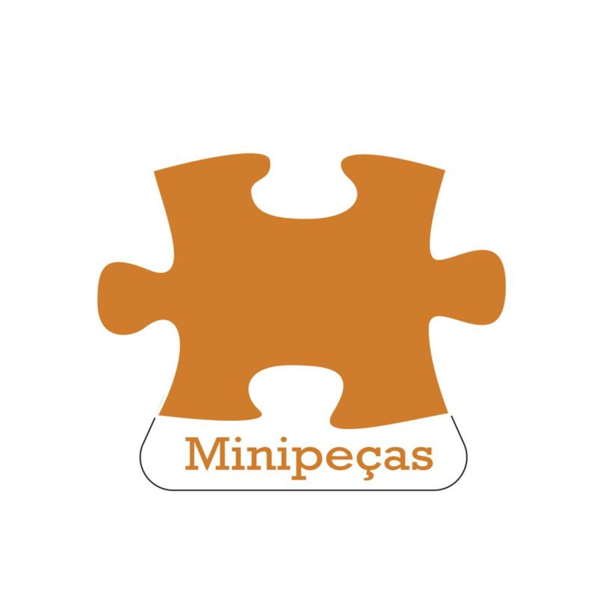 Mini Quebra-cabeça 500 peças Entardecer na Vinícula Grow - 04602