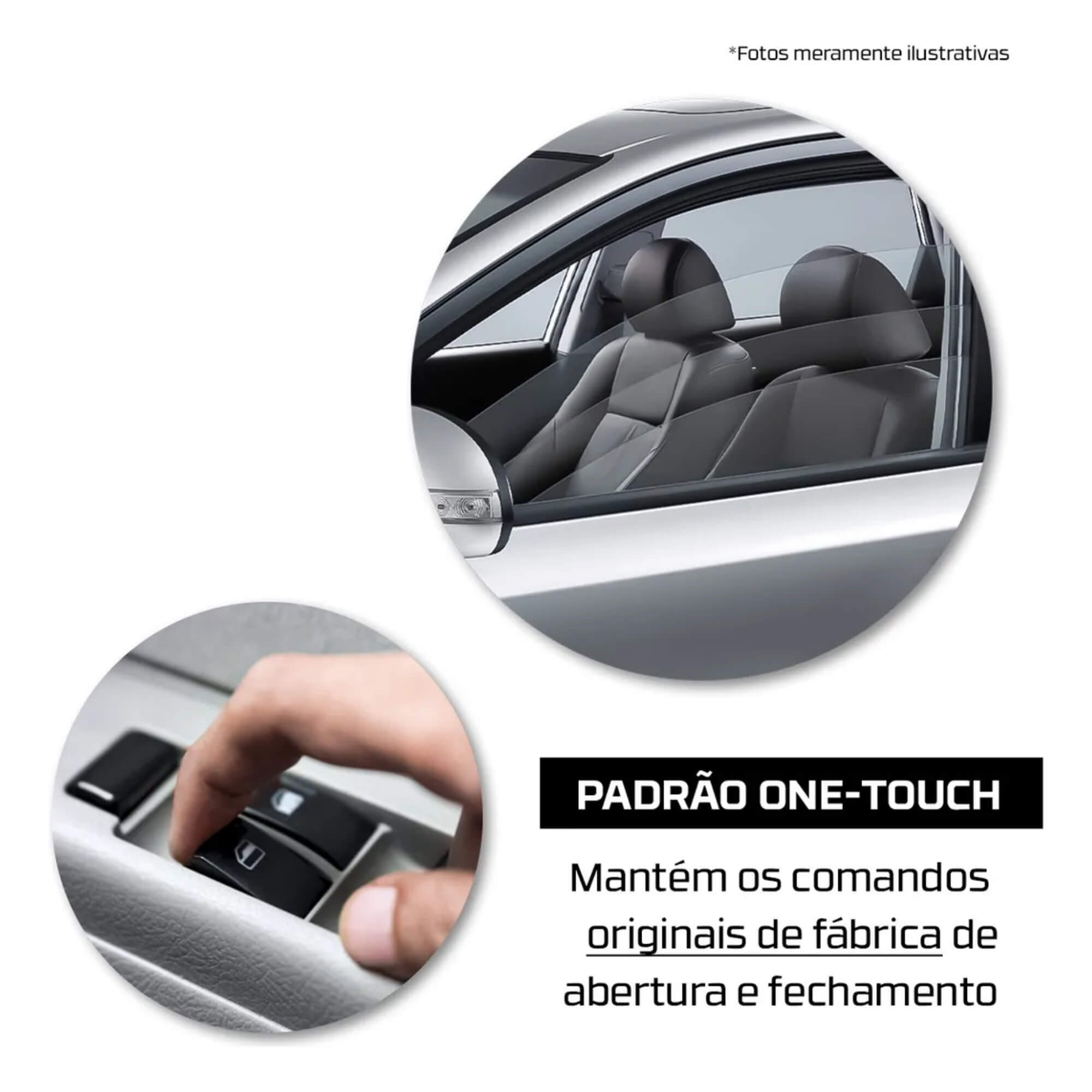 Módulo Subida Vidro + Fechamento Teto Solar Range Rover/Discovery/E-Pace Tury - Pro 3.3 Fm