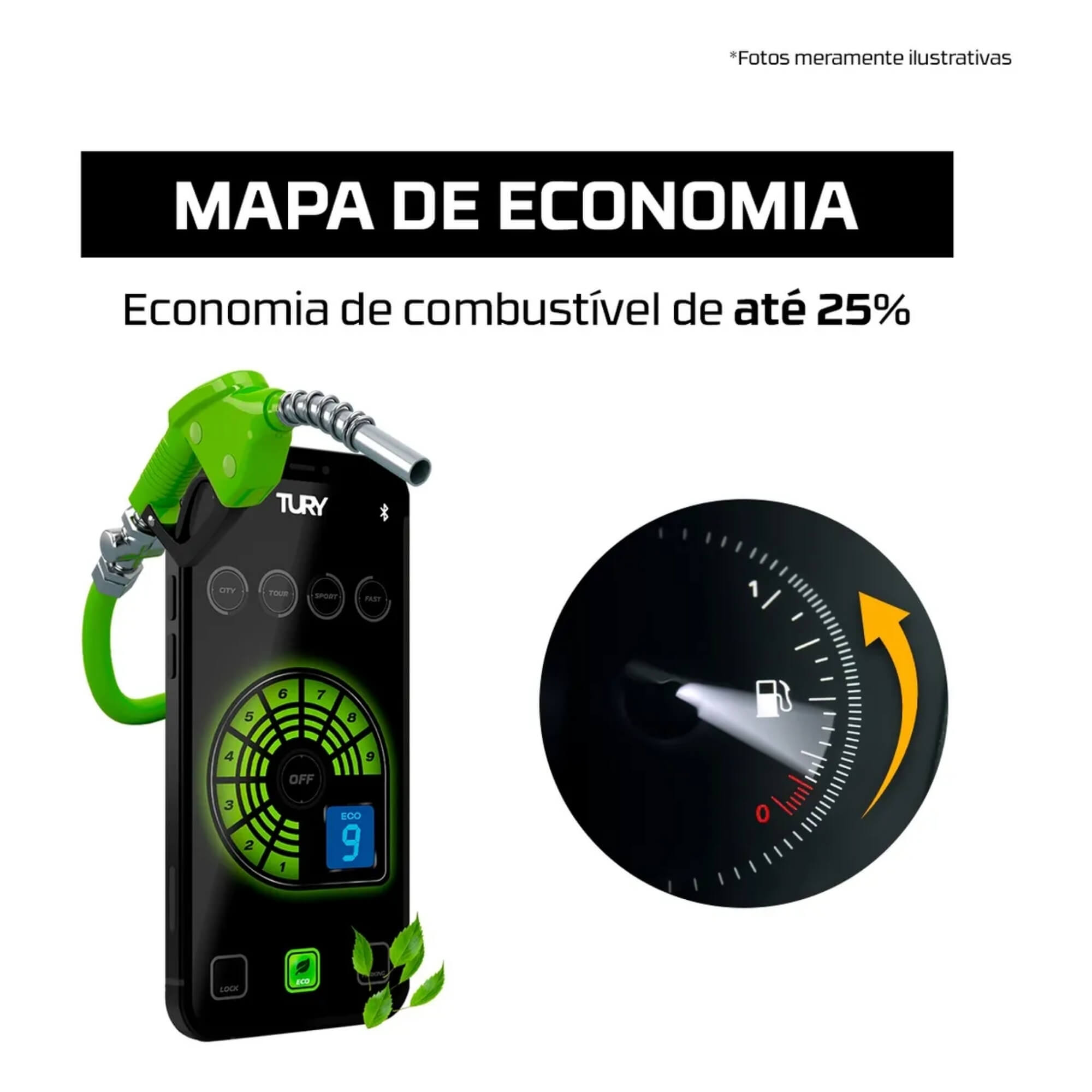Módulo Acelerador Pedal FAST BT 5.2 c/ App compatível c/ K2500/Bongo/K2700 Tury - FAST MAX 5.0 BA