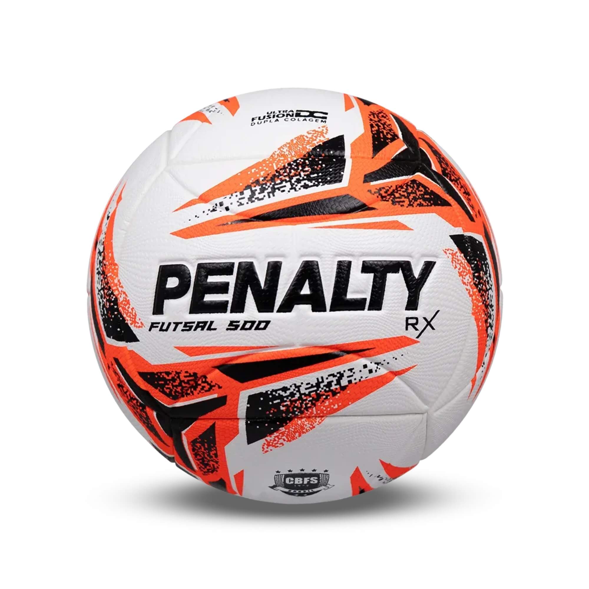 Bola Futsal RX 500 XXIII (Branca e Laranja) Penalty - 5213421710-U