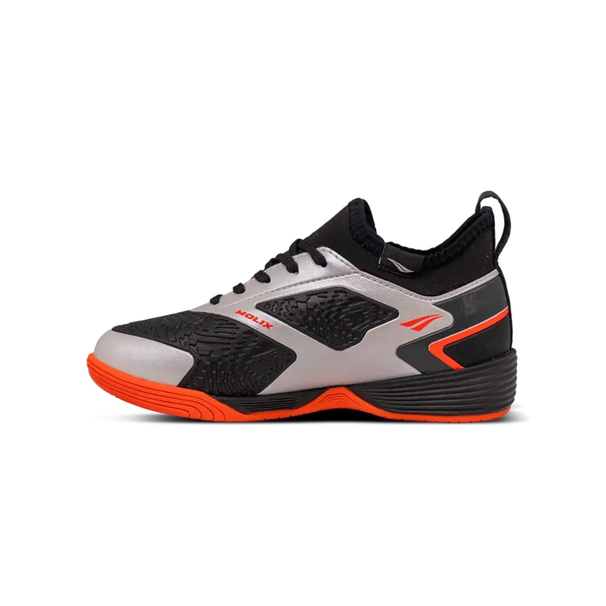 Chuteira Futsal Evolution Player Infantil Y-1 Tamanho 32 (Branco e Cinza) Penalty - 126311104532