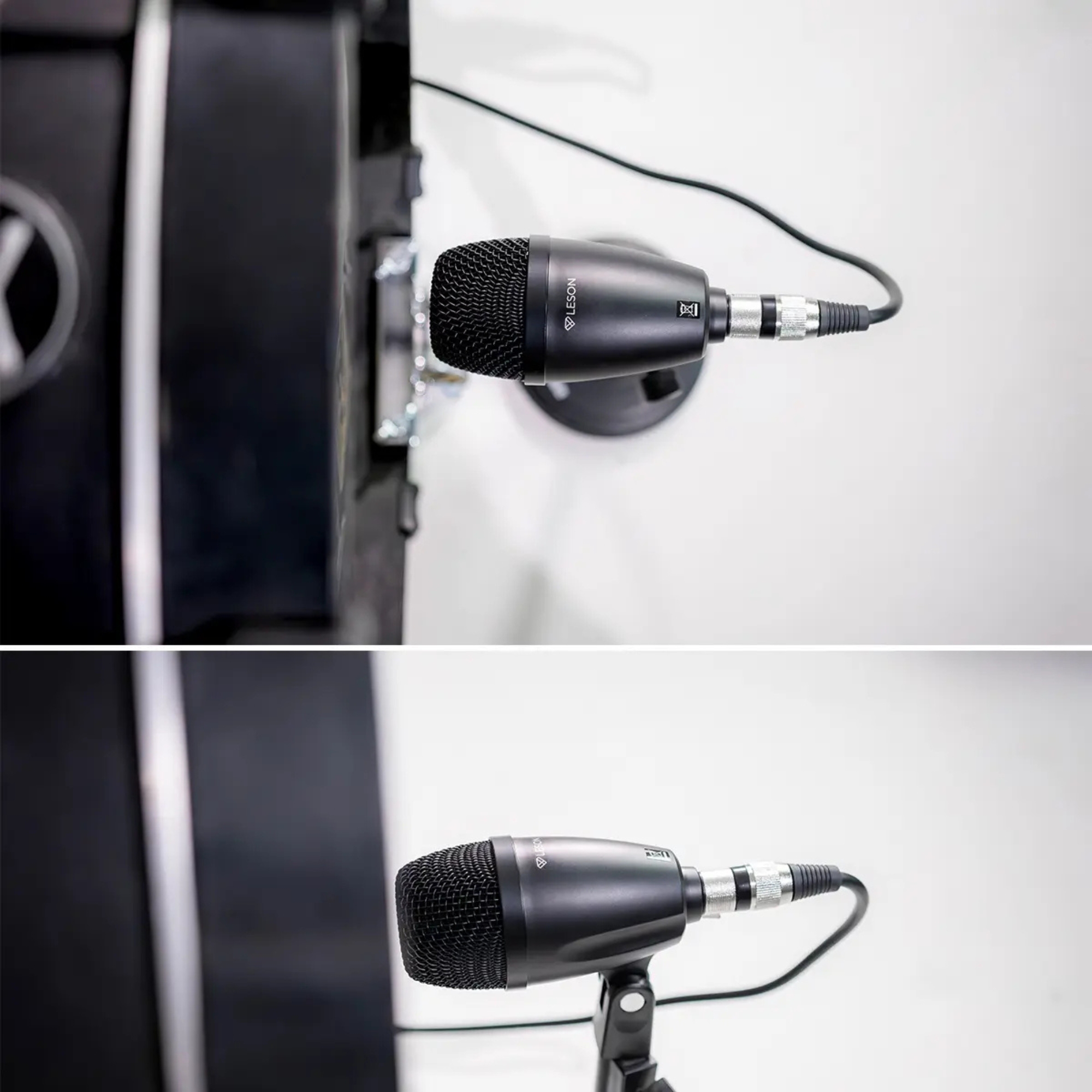 Kit Microfone Bateria Ldm507 7 Peças Percussão Maleta Cor Preto Leson - 2AM002310