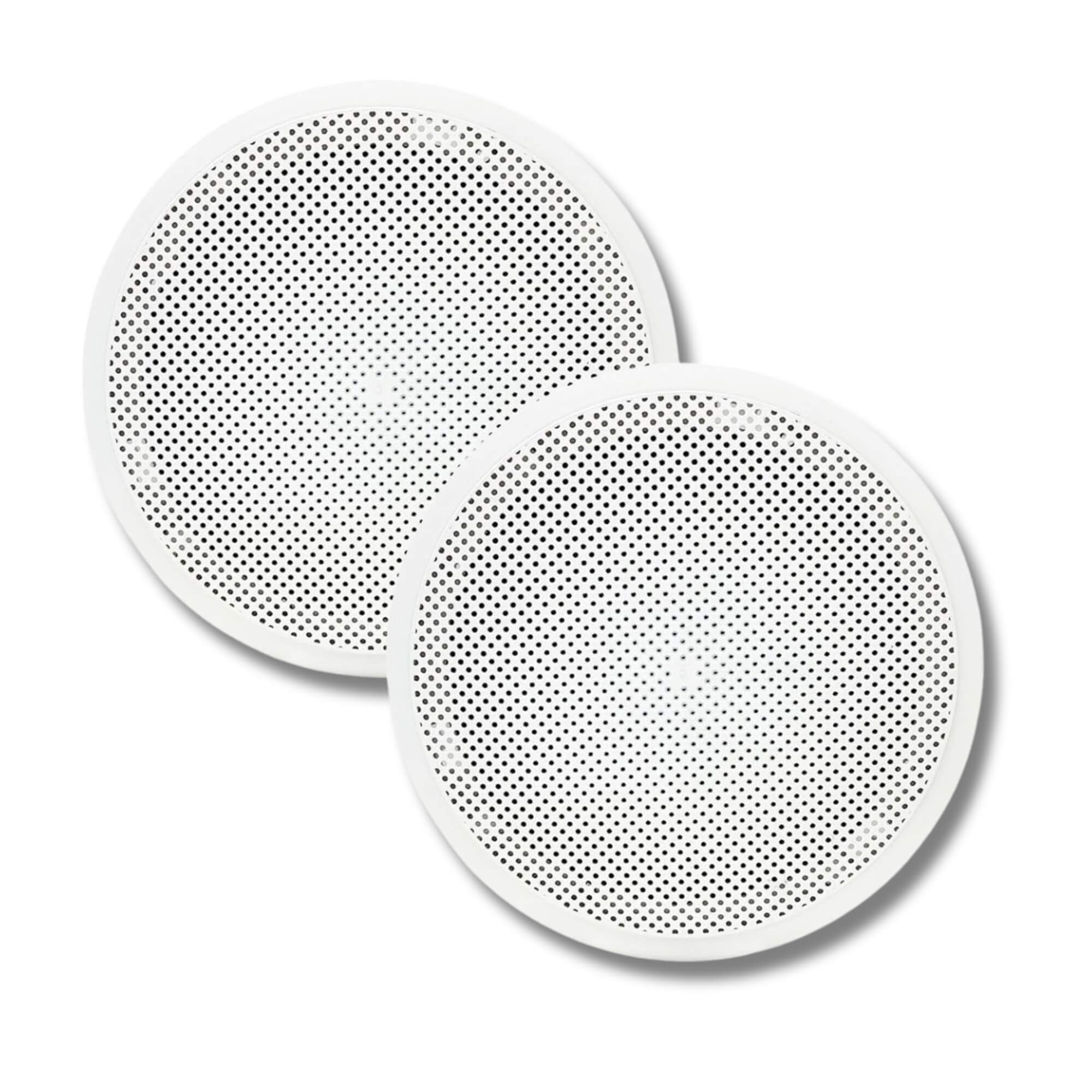 Kit Arandela 6" 140W (Par) 8 Ohms Redonda na cor Branca Leson - 2LS20078B