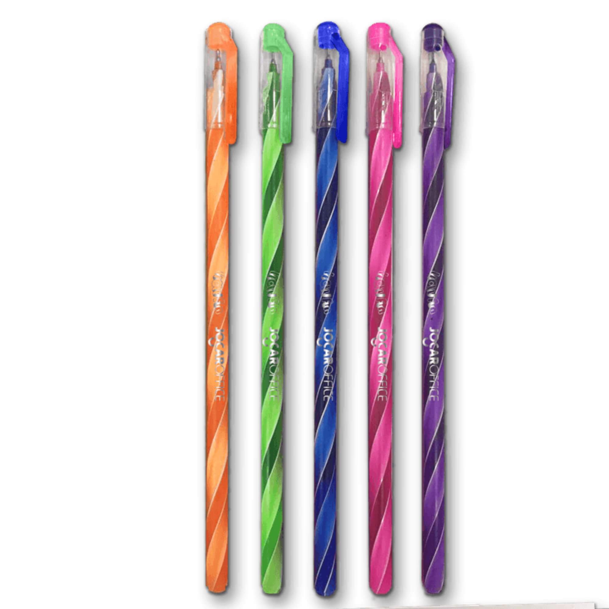 Caneta Esferográfica Perfumada WOW Fun Ponta 0.7 Pote com 50und Leonora Jocar Office - 10296