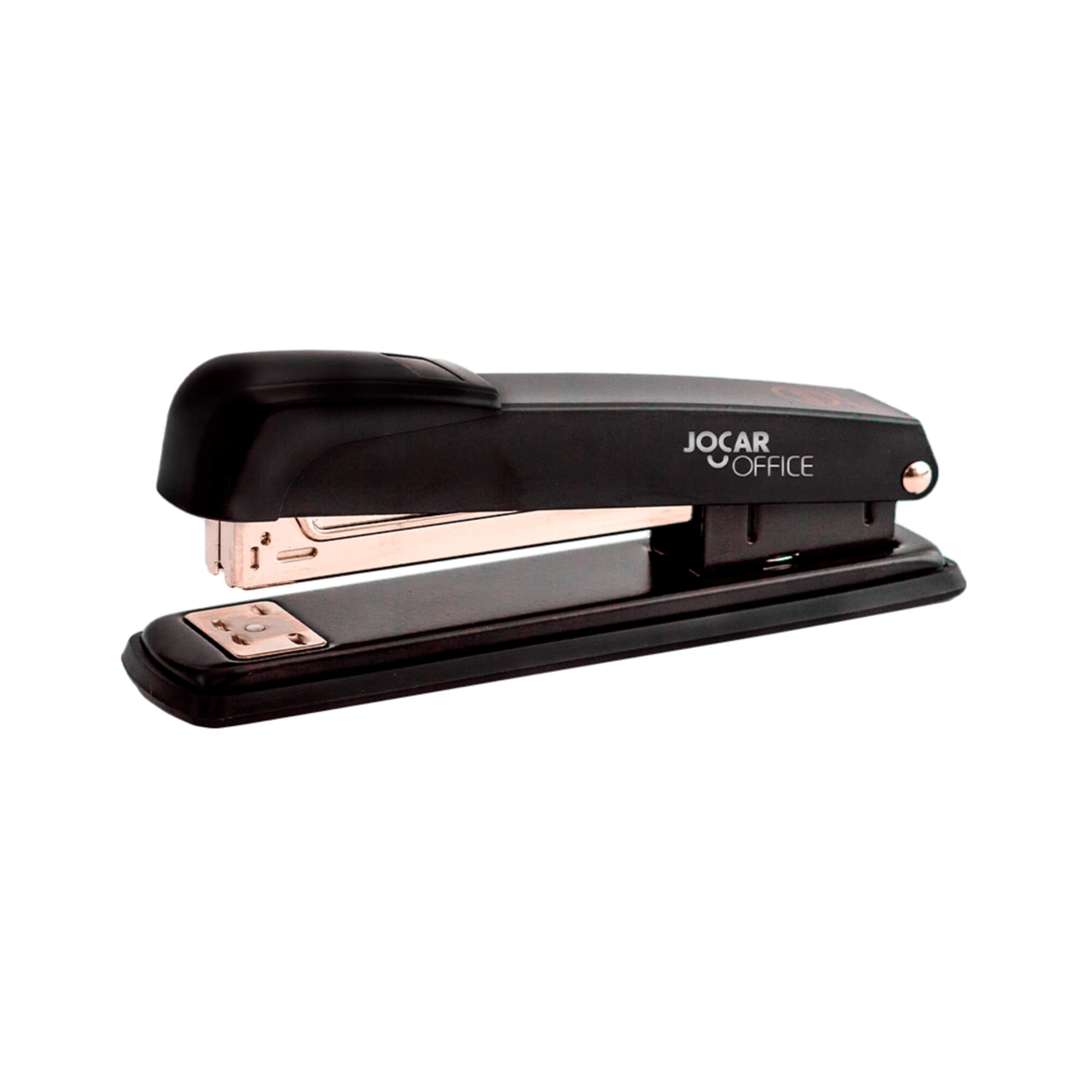 COMP Kit Leonora Jocar Office: Grampeador Metal Pequeno 15.5cm + Grampos 26/6 1000 unds