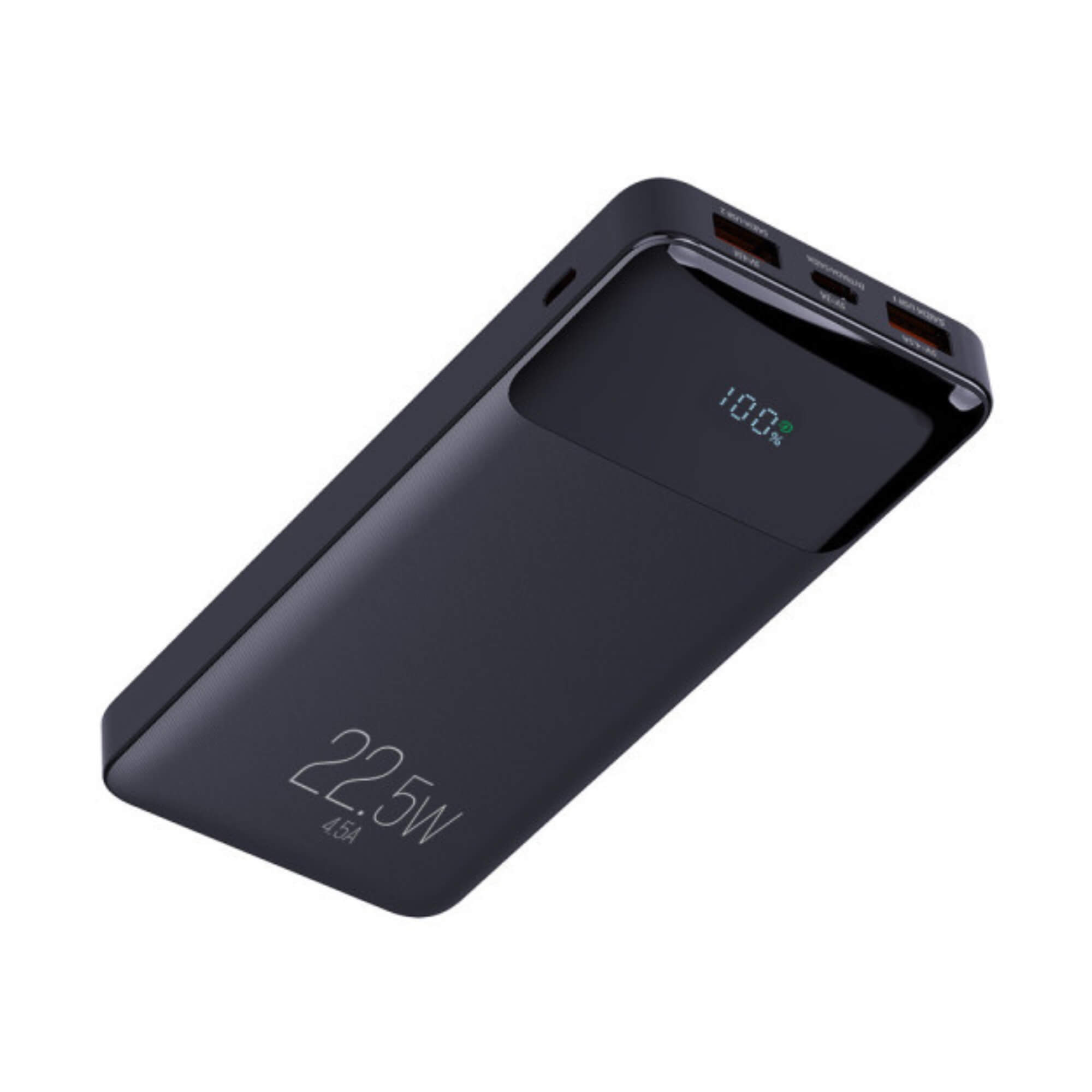 COMP Power Bank 10200mAh com Display + Cabo Android em Silicone Flexível Usb-a Para Usb-c