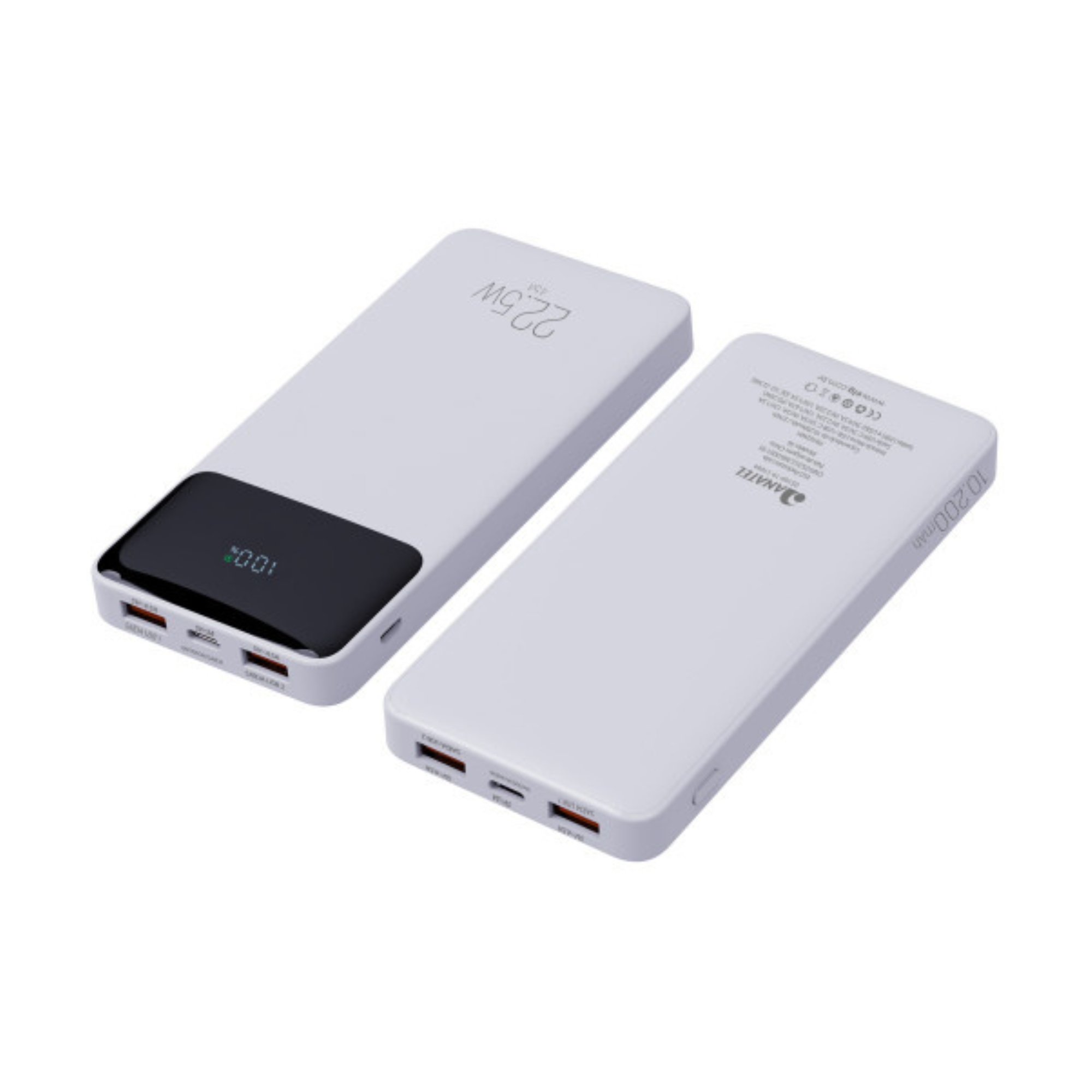 COMP Power Bank 10200mAh + Cabo Iphone Usb-A para Lightning 1,5m