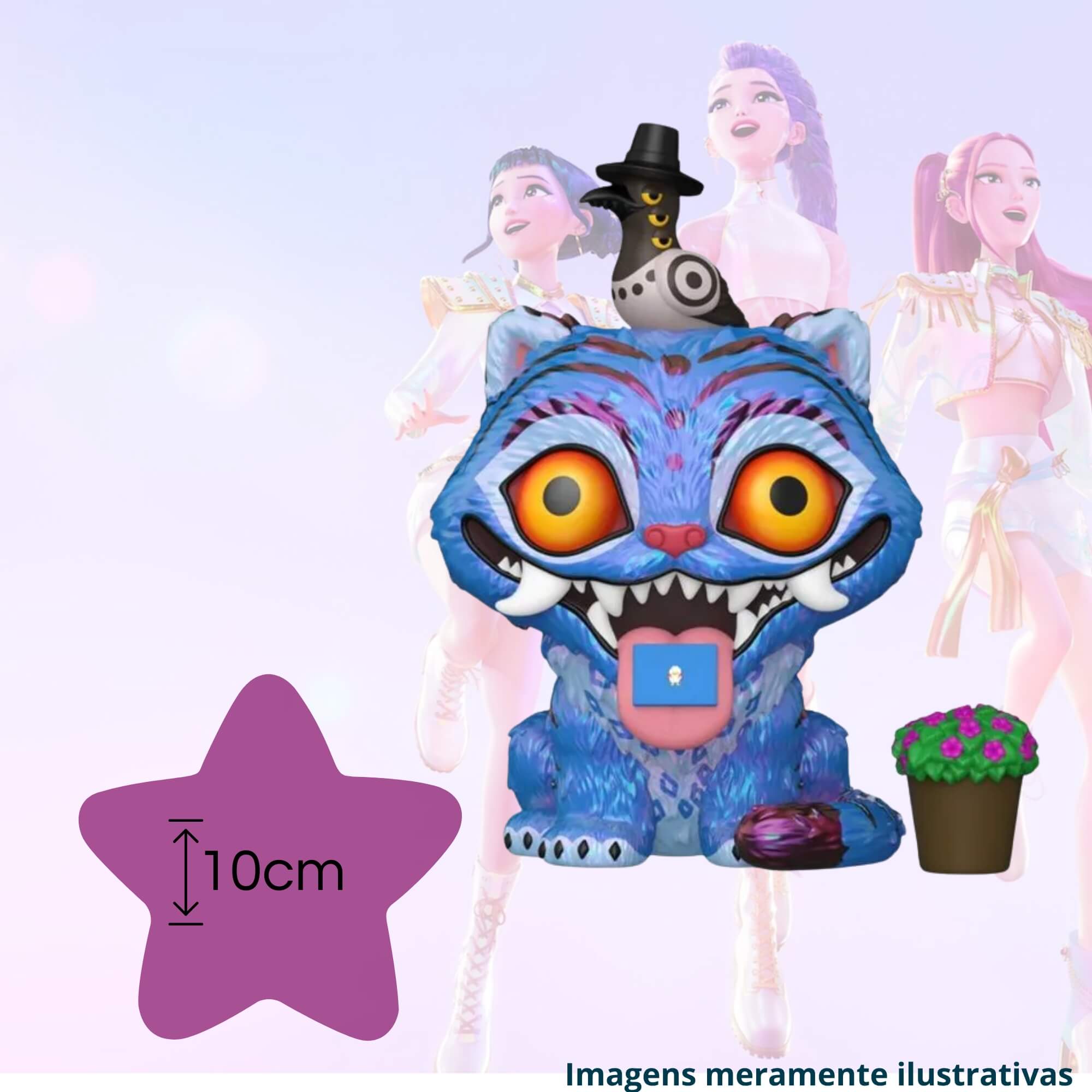 Boneco Colecionável Funko Pop! Guerreiras do K-Pop Derpy e Sussie (Glow) Candide - 12910