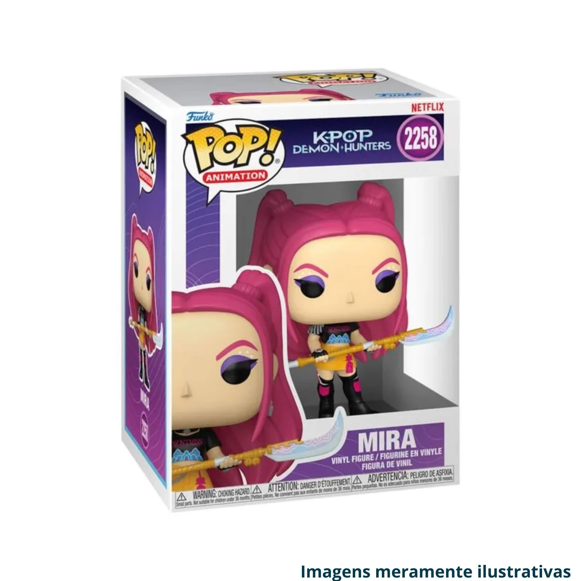 Boneco Colecionável Funko Pop! Guerreiras do K-Pop Mira Candide - 12911