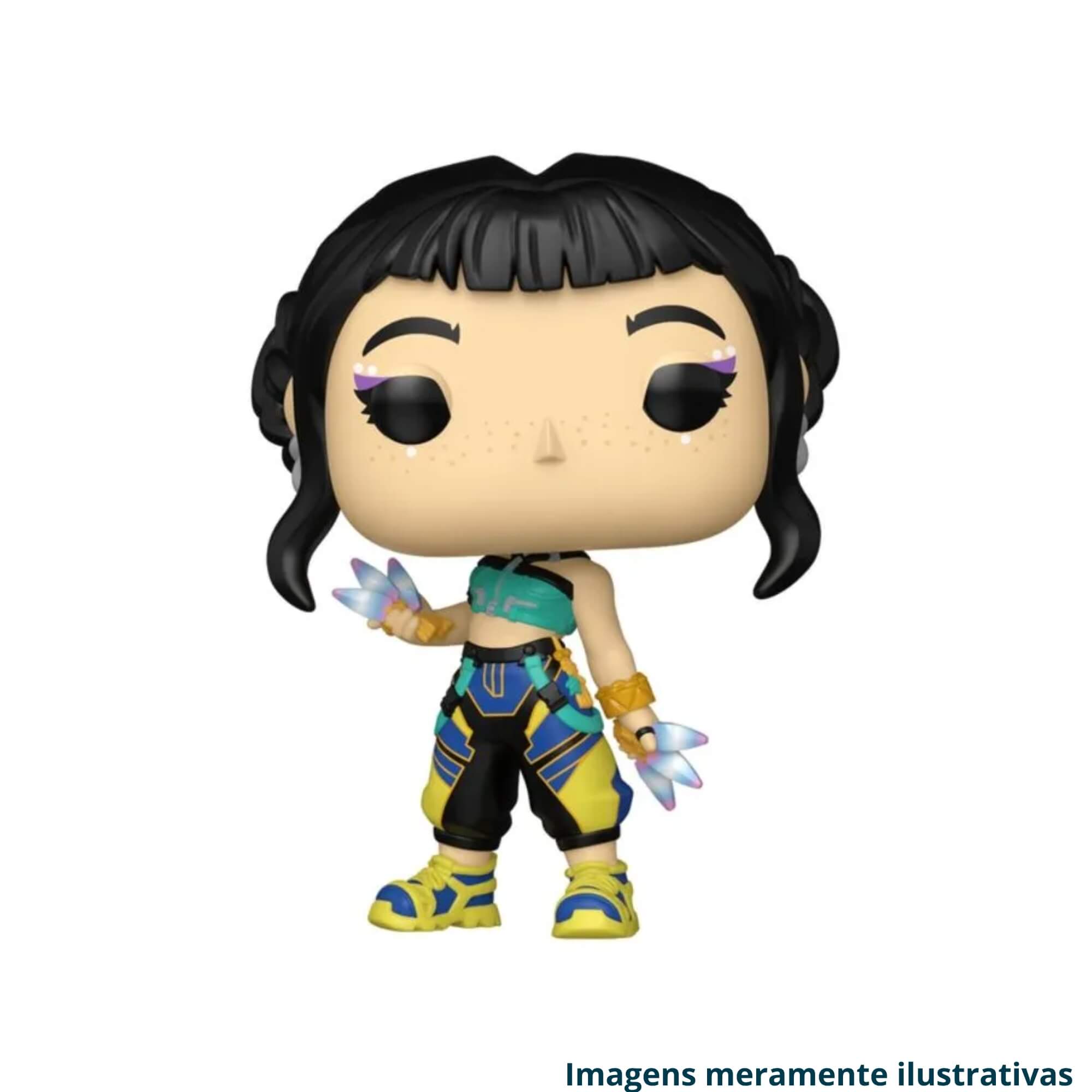 Boneco Colecionável Funko Pop! Guerreiras do K-Pop Zoey Candide  12912