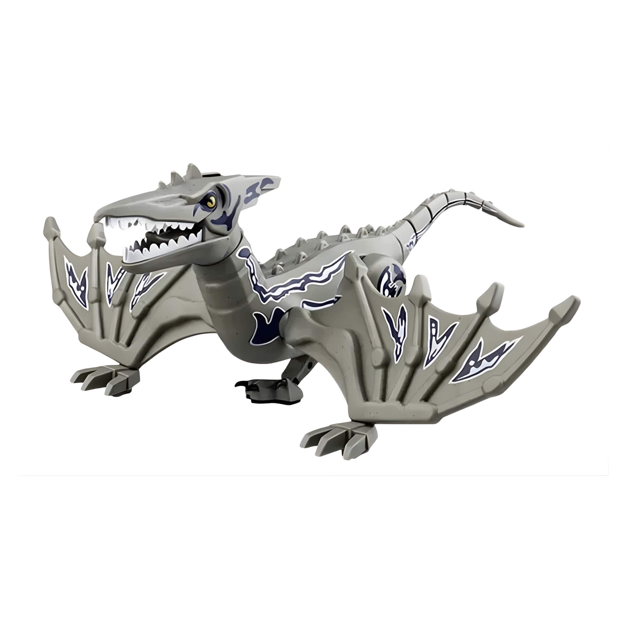 Brinquedo Infantil Dinossauro Pterossauro Velociraptor com Bateria USB e Controle Zippy Toys - RB2388