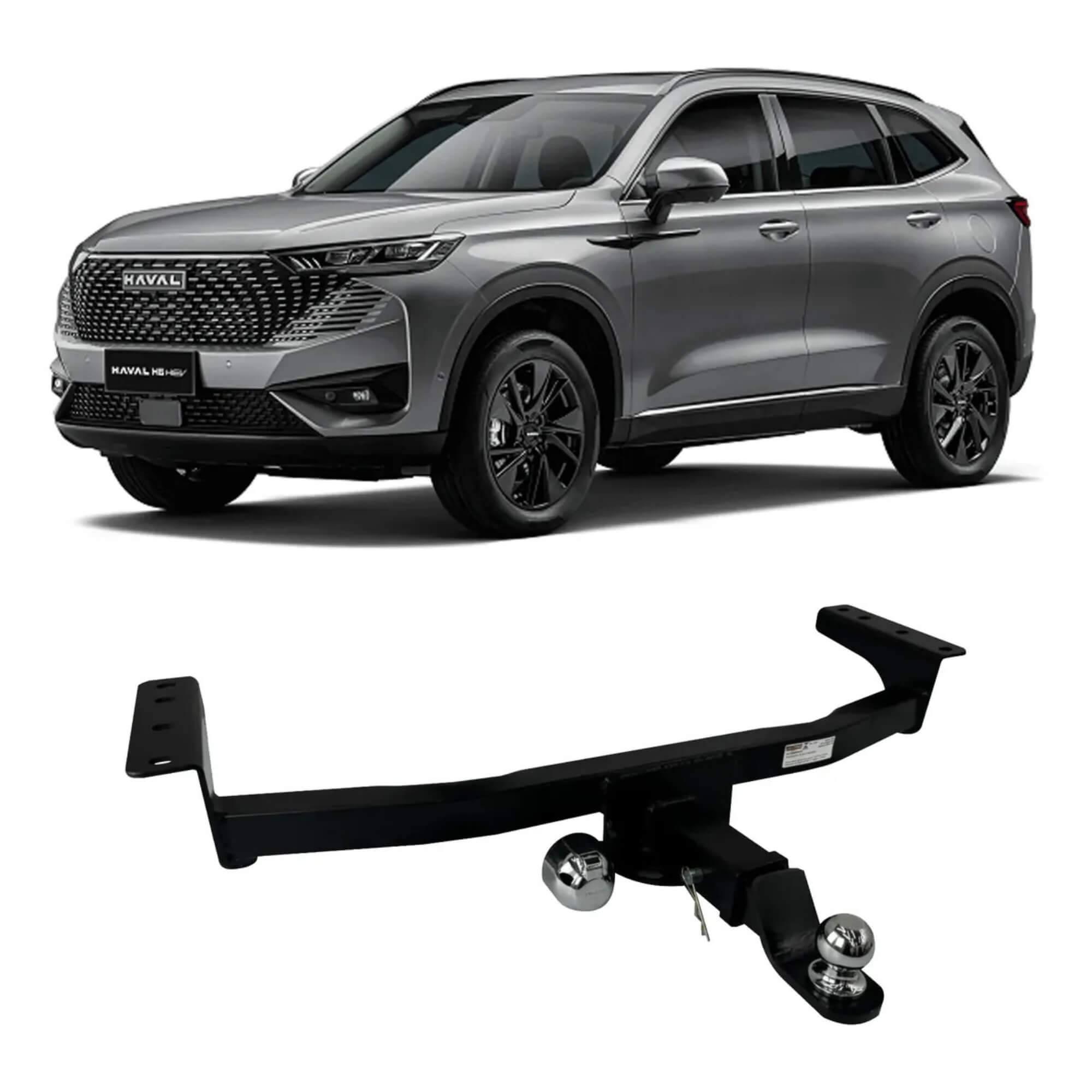 Engate Reboque Gwm Haval H6 Gt 2024 2025 2026 Removível 1000 Kg Braconi - BRCREMIM272