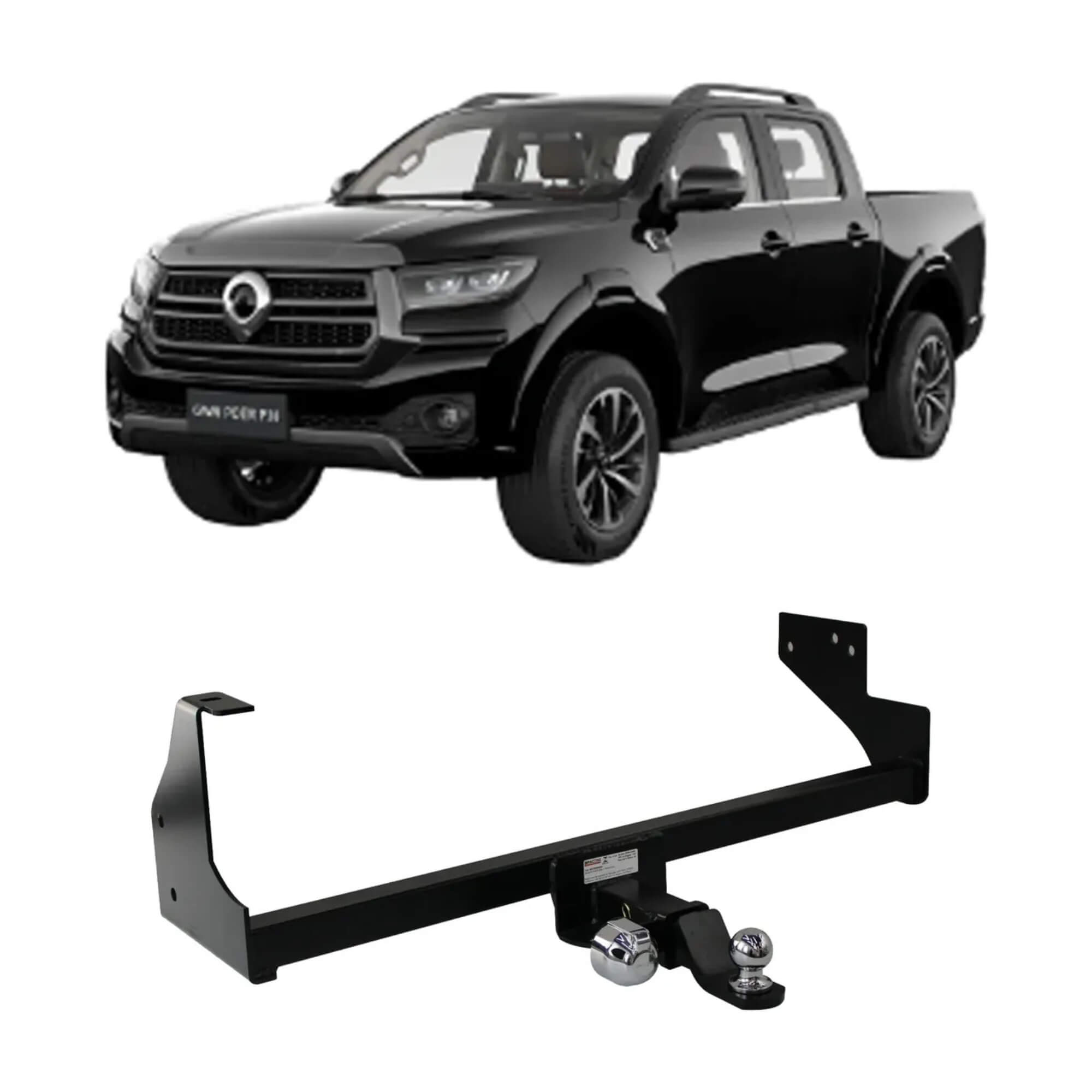 Engate Reboque Gwm Poer 2025 2026 1500kg Removível Completo Braconi - BRCREMIM288
