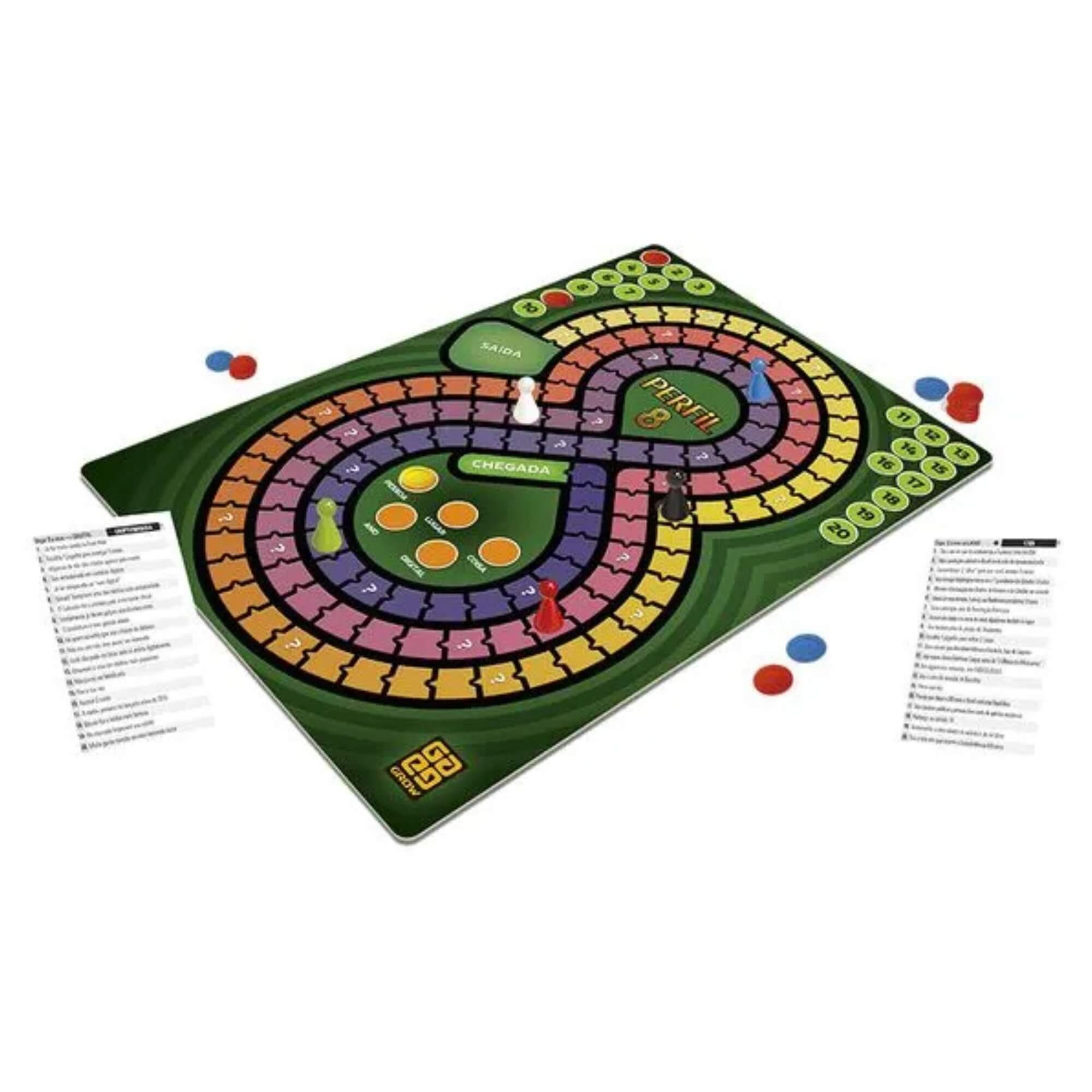 Jogo de Tabuleiro Perfil 8 Grow - 04992