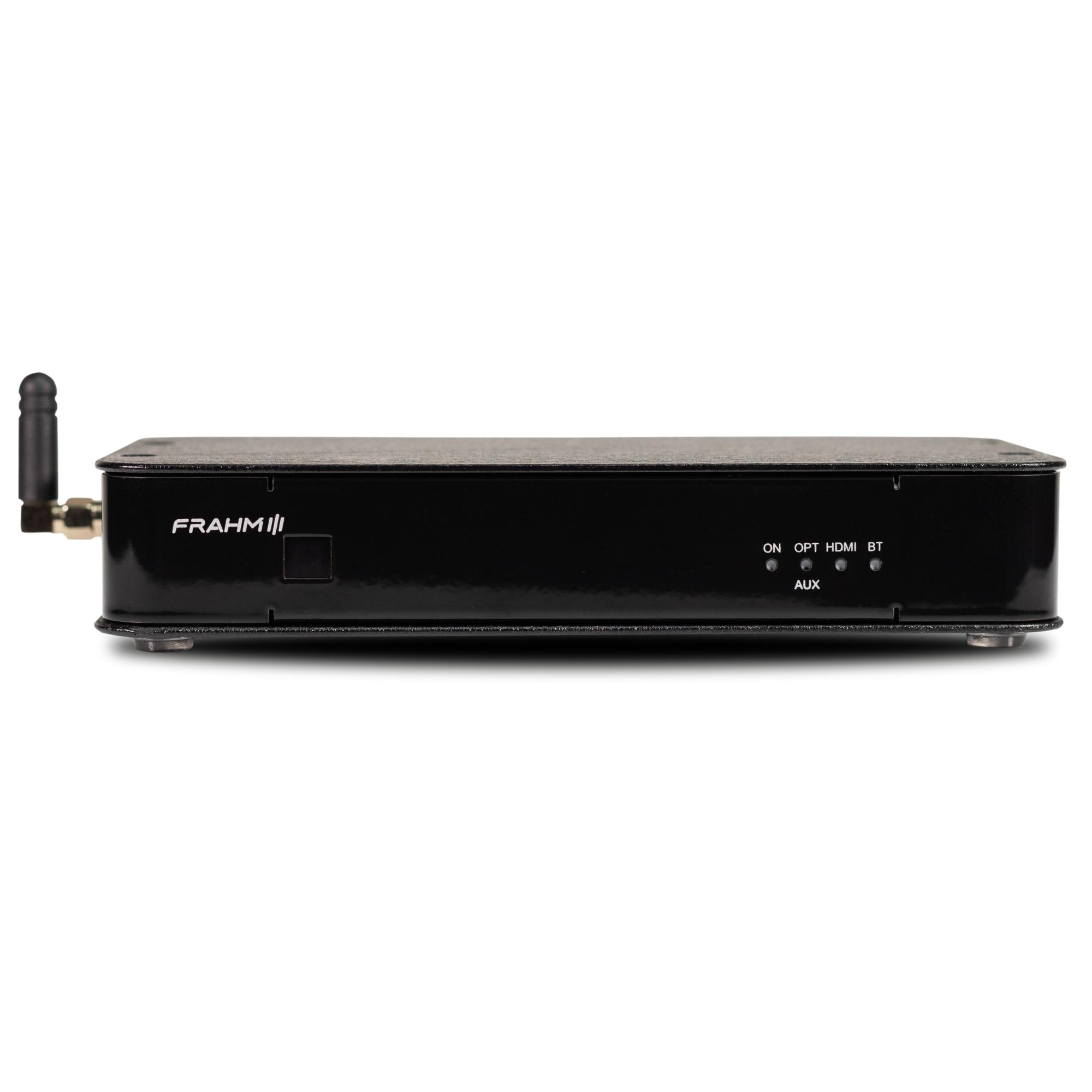 COMP Kit Amplificador Receiver HDMI para TV + 2 Caixas de Som de embutir 6 Pol 70W - Sala de TV de até 50m²