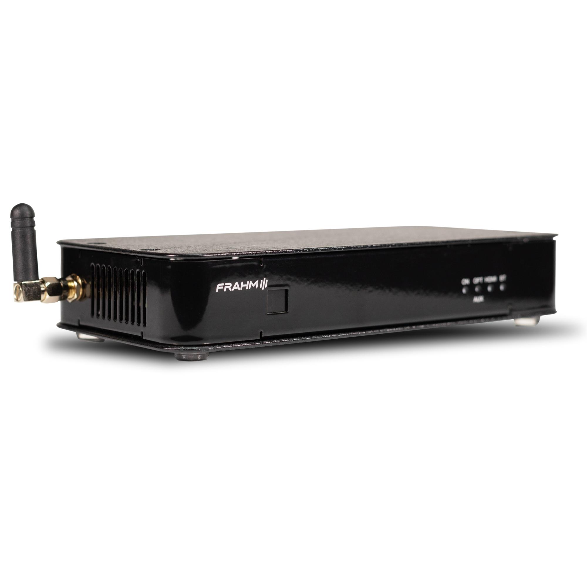 COMP Kit Amplificador Receiver HDMI para TV + 2 Caixas de Som de embutir 6 Pol 70W - Sala de TV de até 50m²
