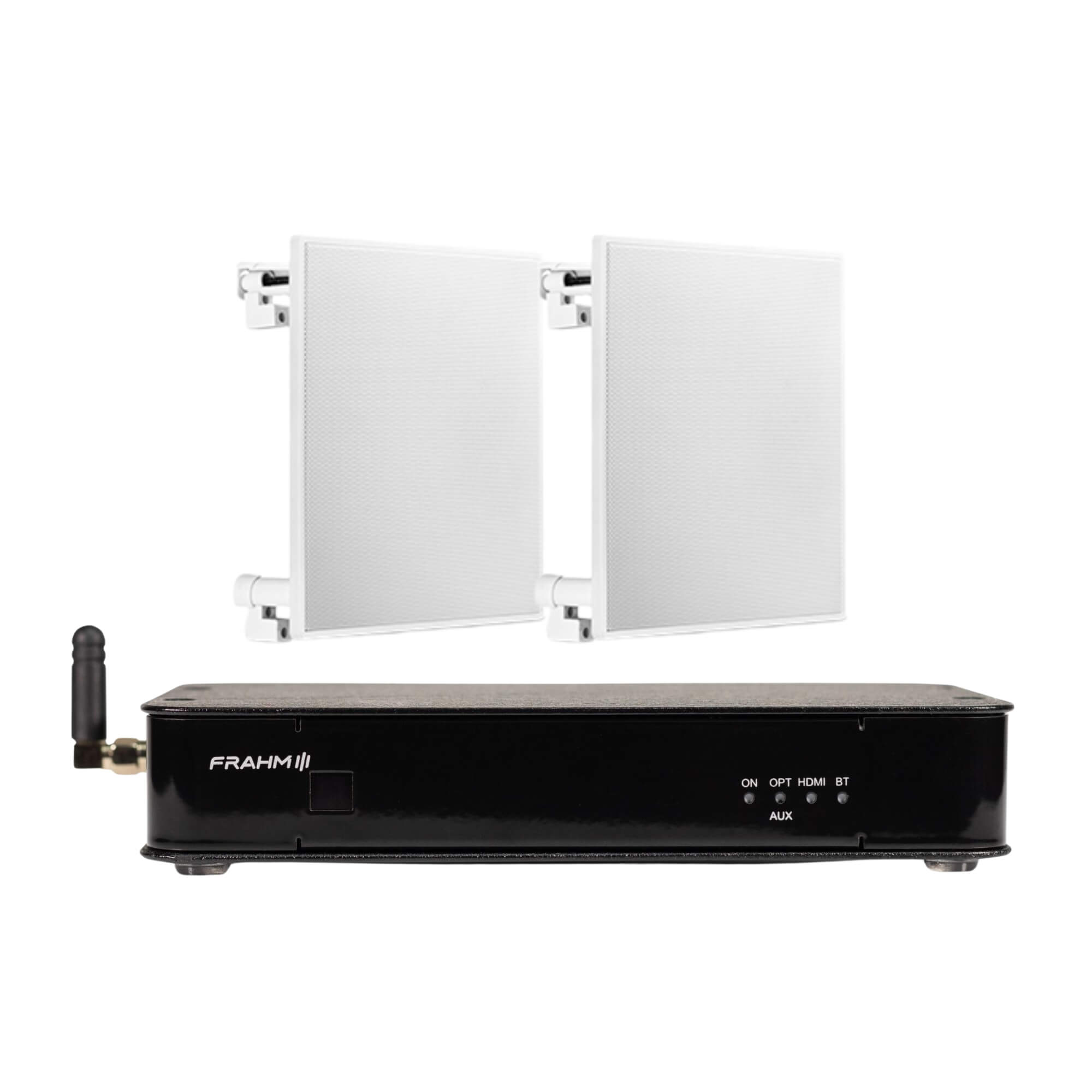 COMP Kit Som Ambiente Frahm até 50m² para Sala de Espera / Recepção / Portaria