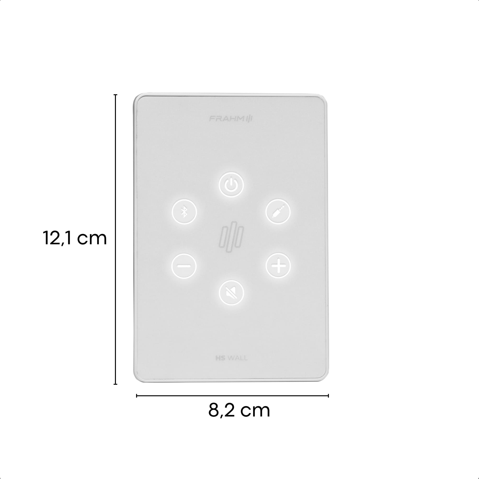 COMP Kit Som Ambiente para Cozinha até 30m² com Amplificador Hs Wall + 2 arandelas 70W