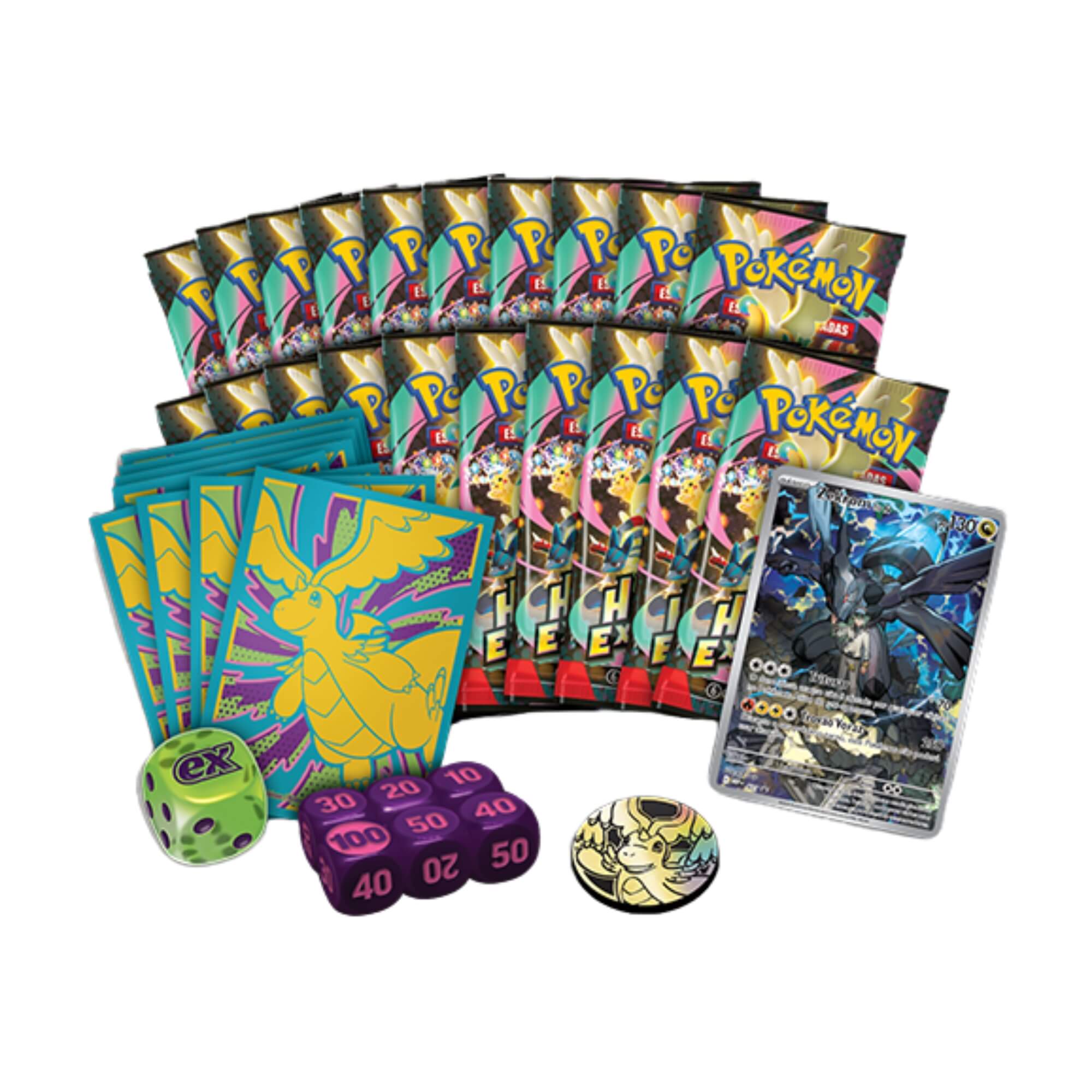 Box Pokémon Treinador Avançado de Megaevolução Me02.5 Heróis Excelsos Copag - 36444