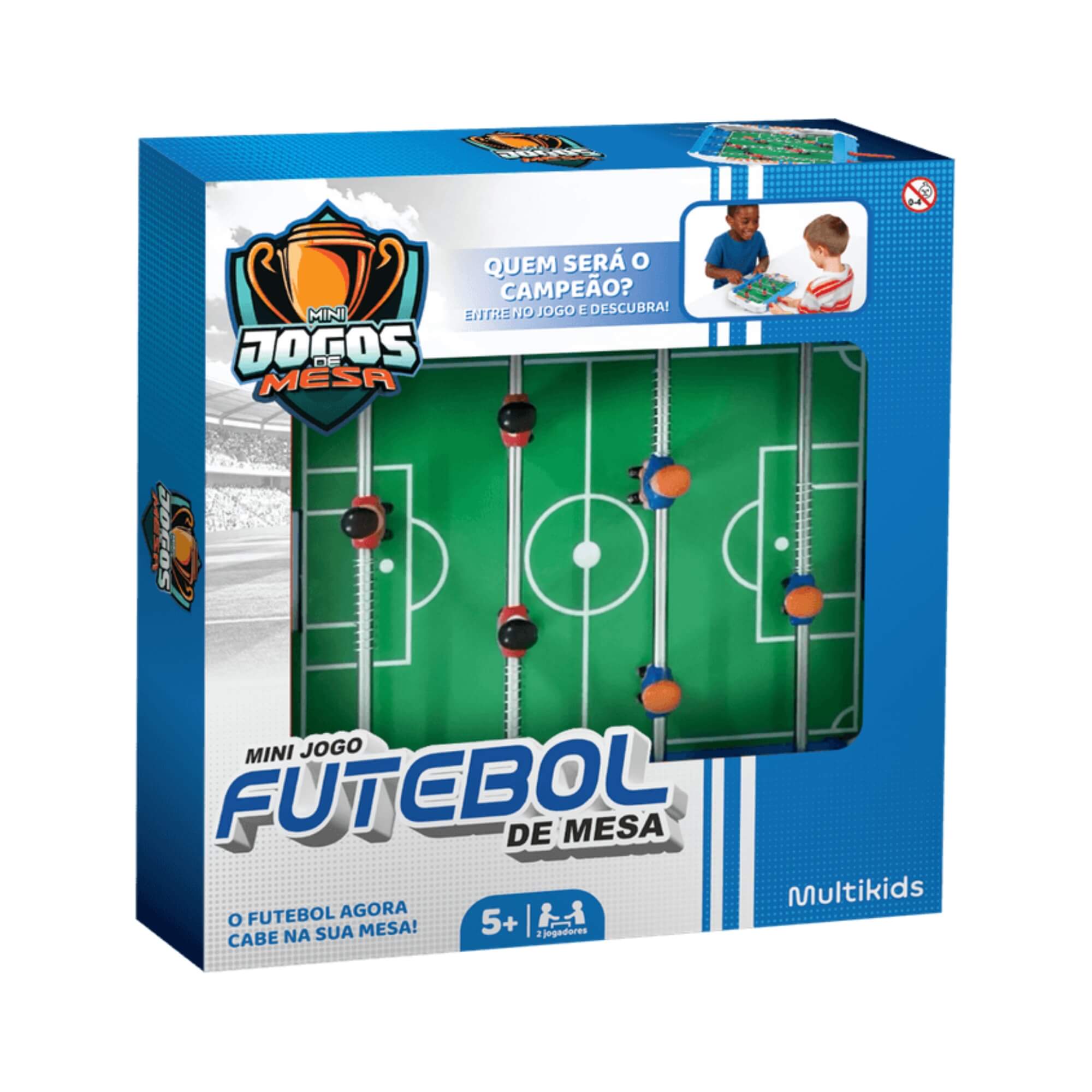 COMP Kit Mini Jogos de Mesa Portátil Hockey + Futebol