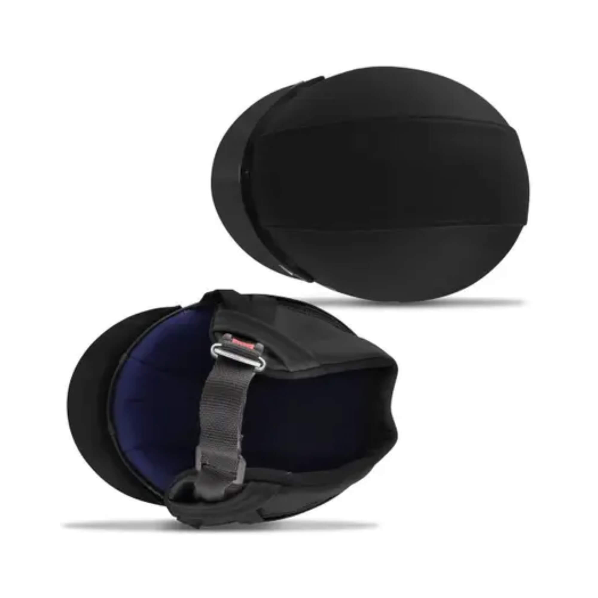 COMP Capacete Aberto Coquinho Scooter Moto Elétrica + Capa de Chuva Tam G Masculino