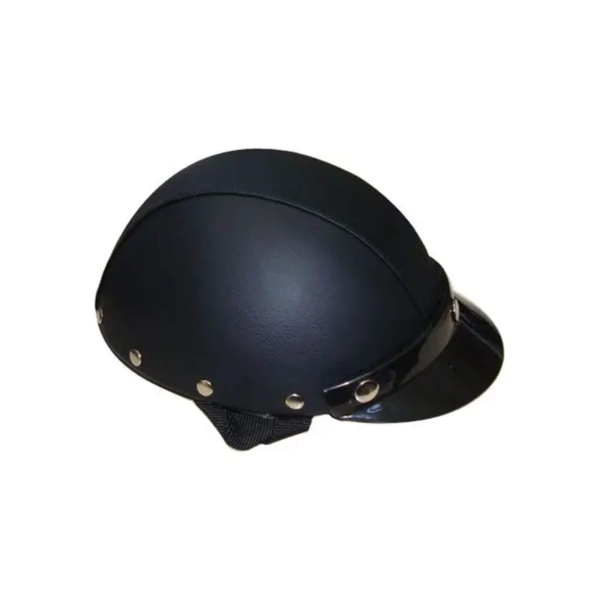 COMP Capacete Aberto Coquinho Scooter Moto Elétrica + Capa de Chuva Tam M Masculino