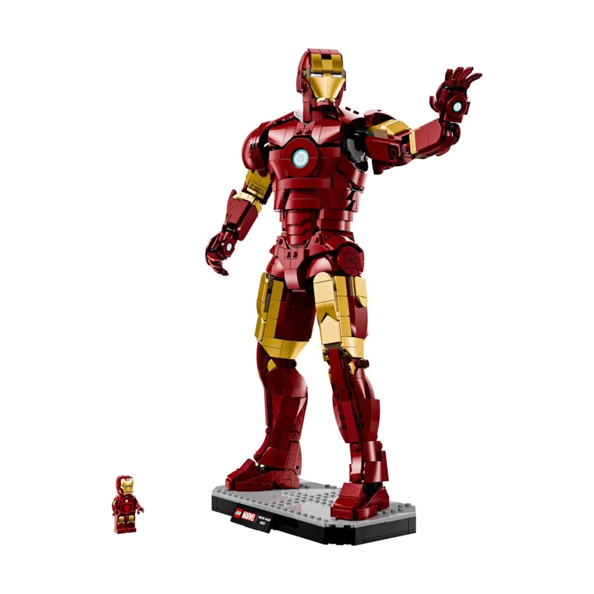 LEGO Marvel - Edição de Colecionador do Homem de Ferro Mark 3 c/ 1297 peças - 4111176344