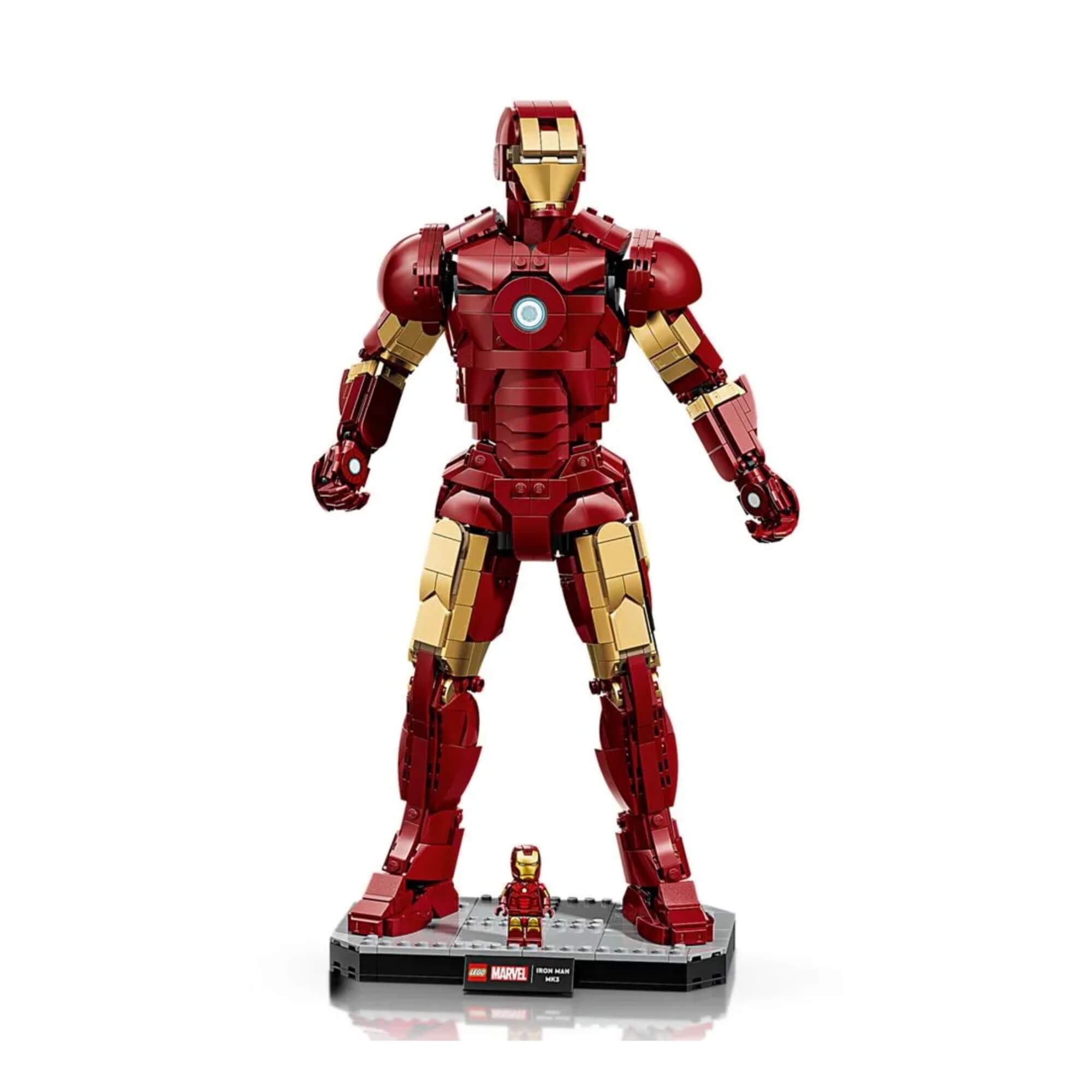 LEGO Marvel - Edição de Colecionador do Homem de Ferro Mark 3 c/ 1297 peças - 4111176344