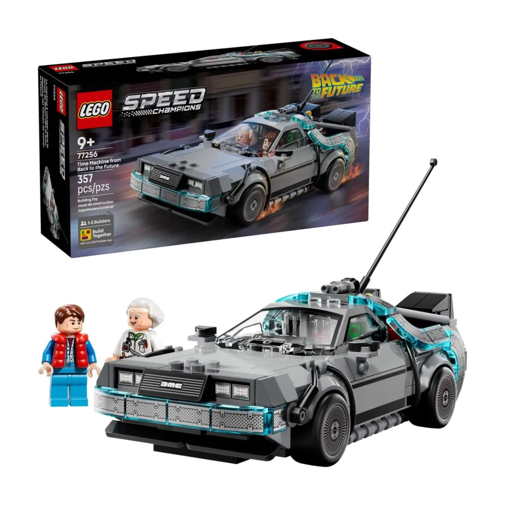 LEGO Speed Champions - Carro de Volta para o Futuro c/ 357 Peças - 4111177256