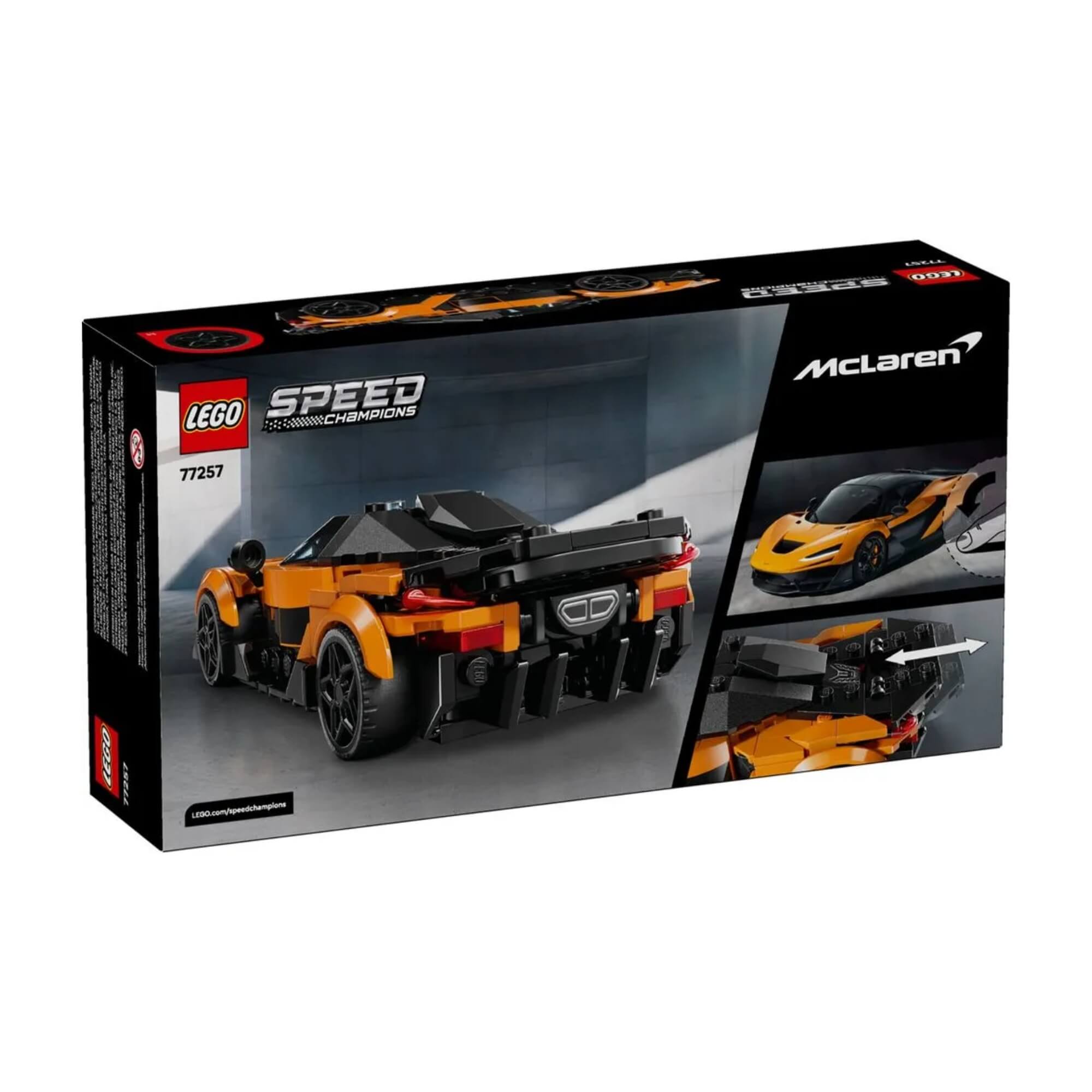 LEGO Speed Champions - Carro McLaren W1 287 Peças - 4111177257