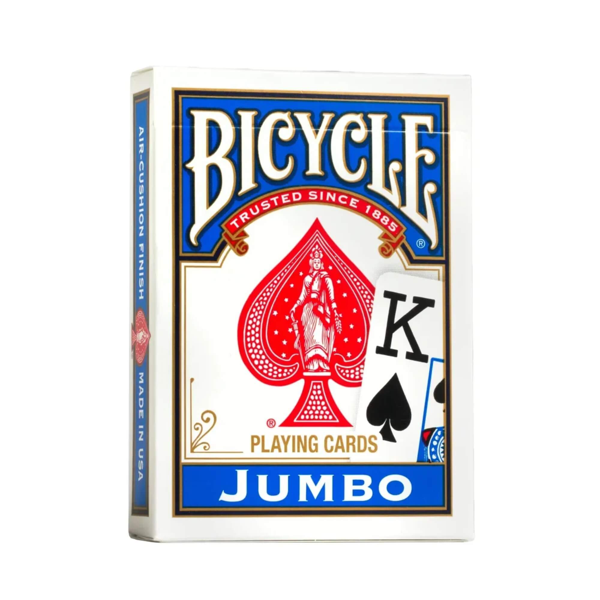 Baralho Bicycle Jumbo Index Azul com 52 Cartas + 2 Curingas Copag - 83546