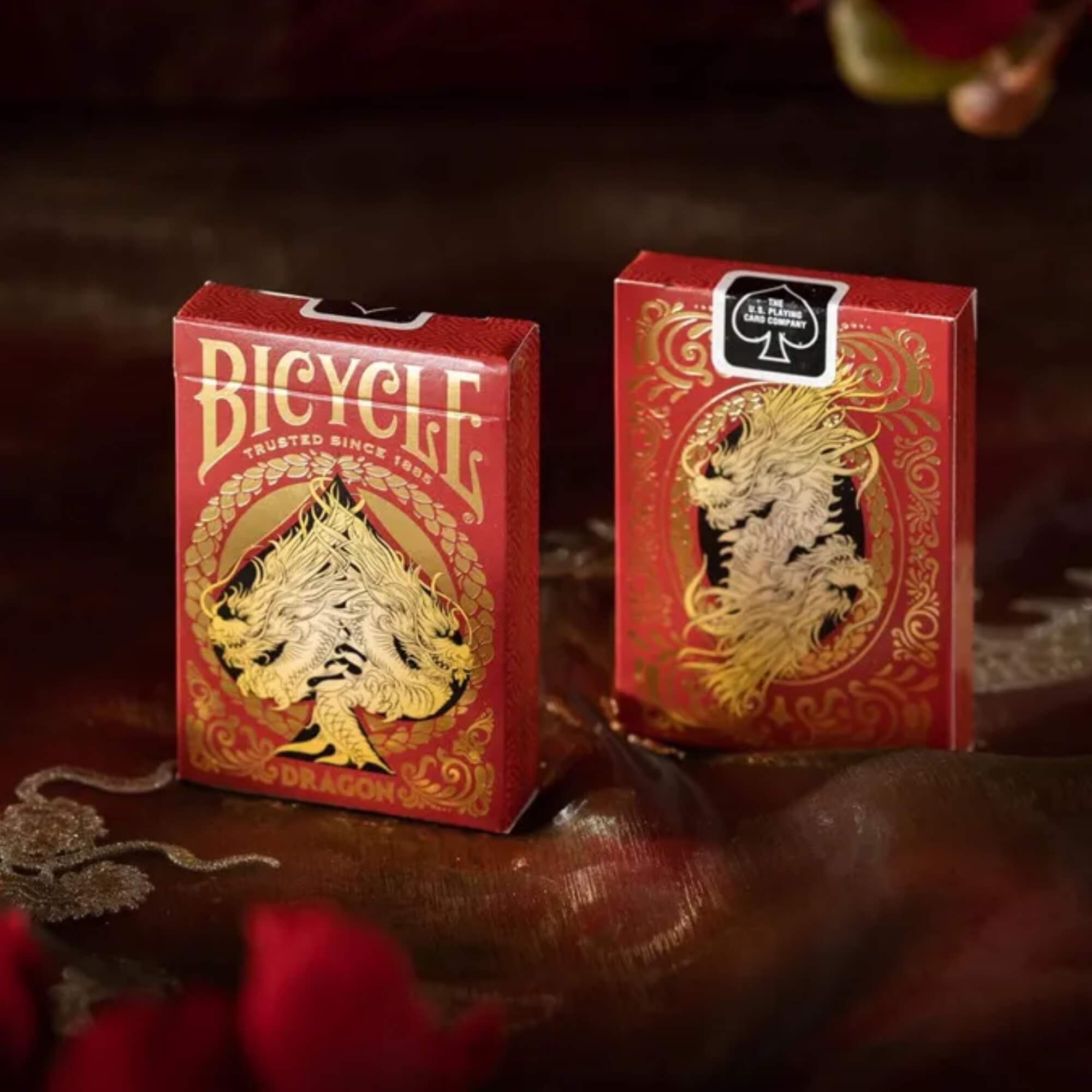 Cartas de baralho Bicycle Red Dragon Copag - 83554