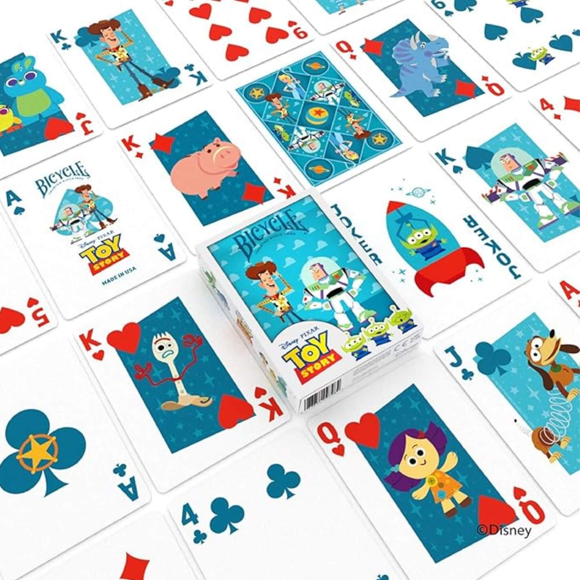 Cartas de Baralho Bicycle Disney Toy Story 54 cartas Copag -  83591
