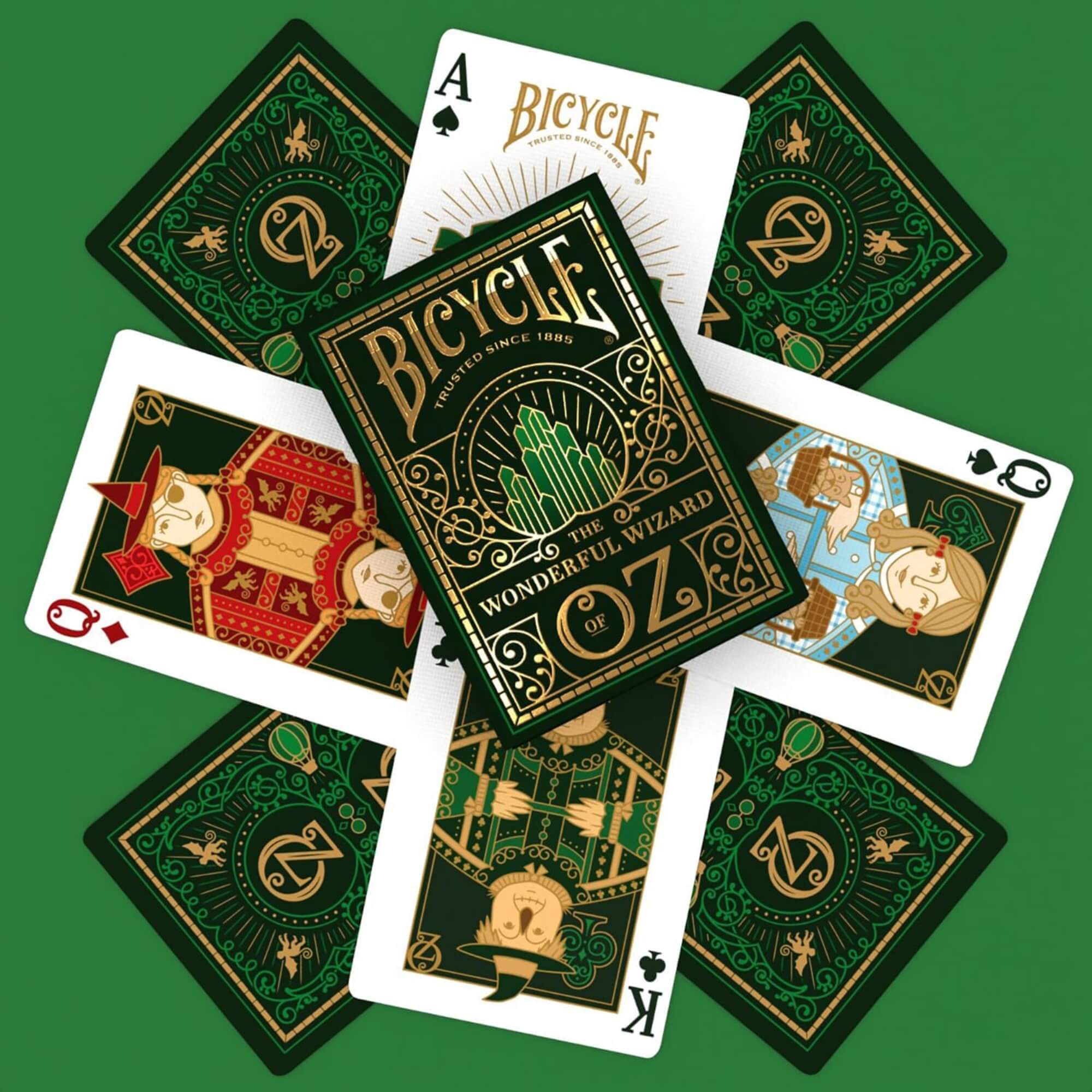 Cartas de Baralho Mágico de Oz Bicycle Wizard of Oz Inspired 1 Copag - 83585