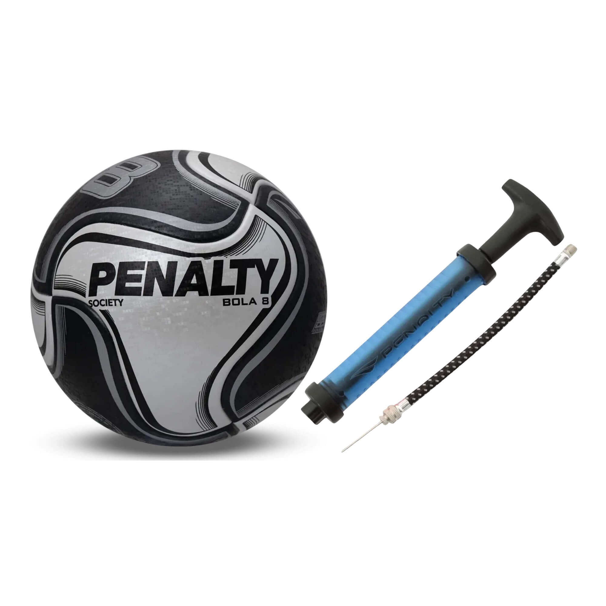 COMP Kit Futebol Society: Bola de Futebol + Bomba de Ar\