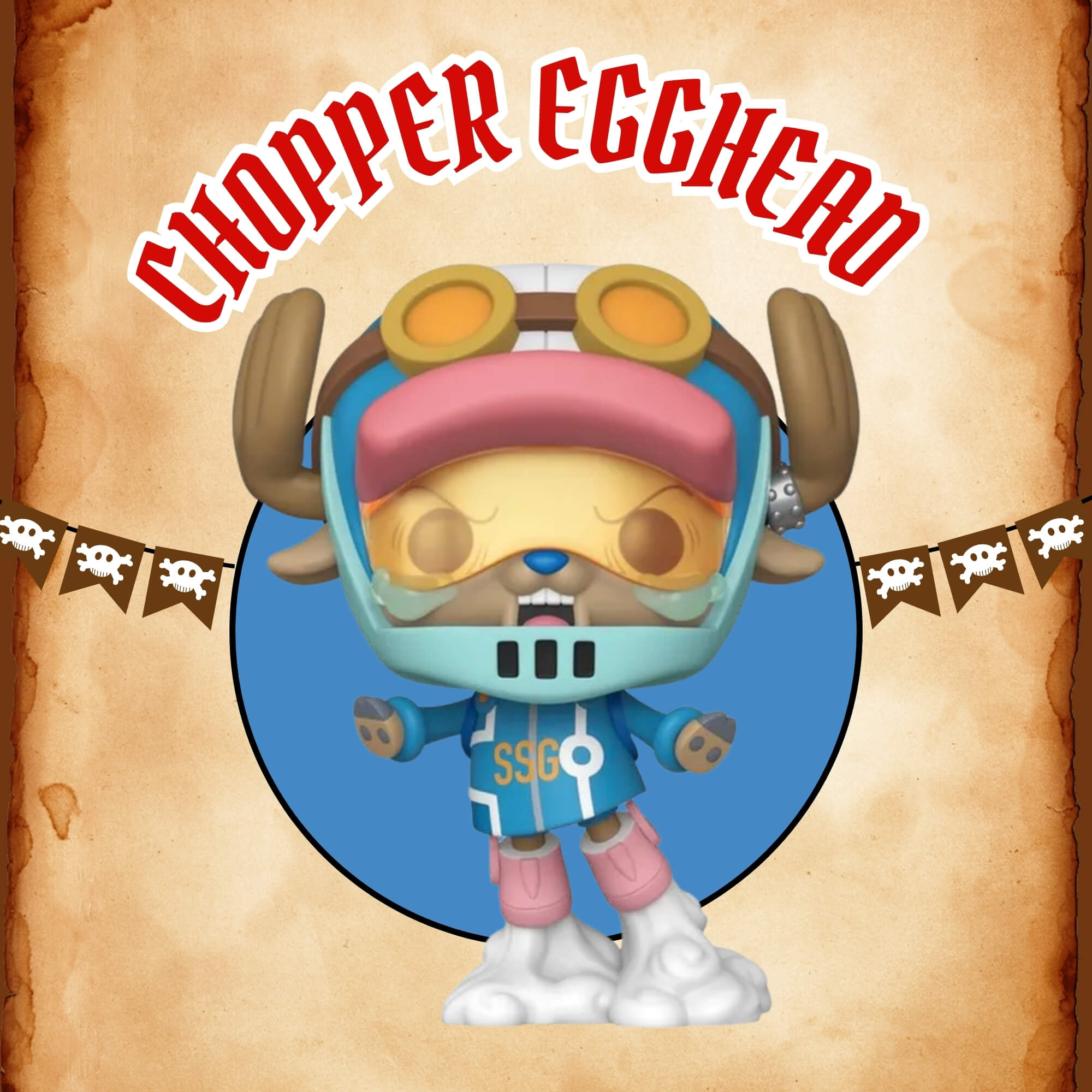 Boneco Funko Pop! One Piece Egghead - Chopper Candide - 12483