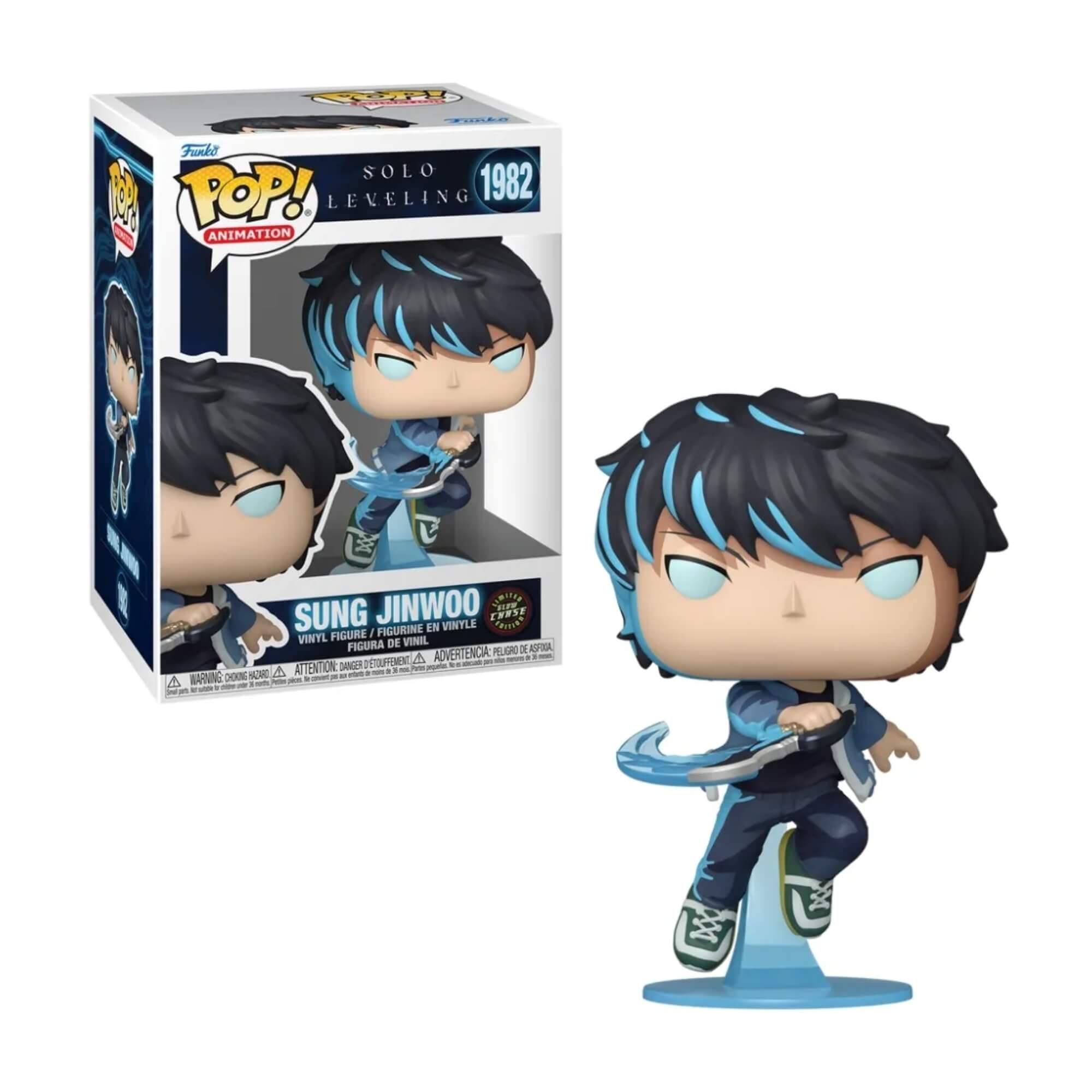 Boneco Funko Pop! Solo Leveling - Sung Jinwoo com Chase Candide - 12566