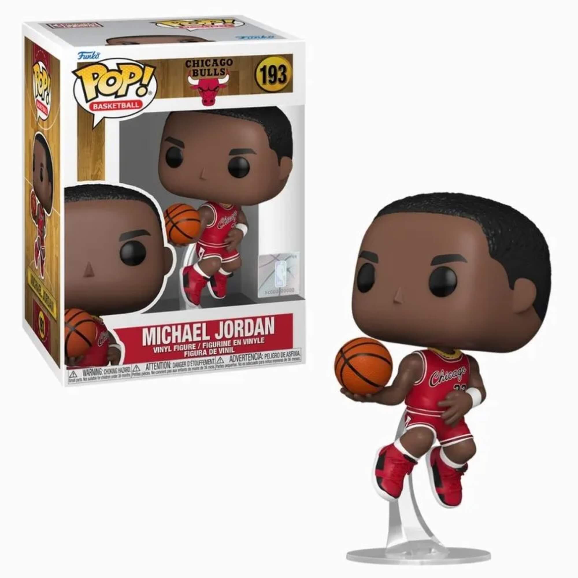 Boneco Funko Pop! Nba Bulls - Rookie Season Michael Jordan Candide - 12693
