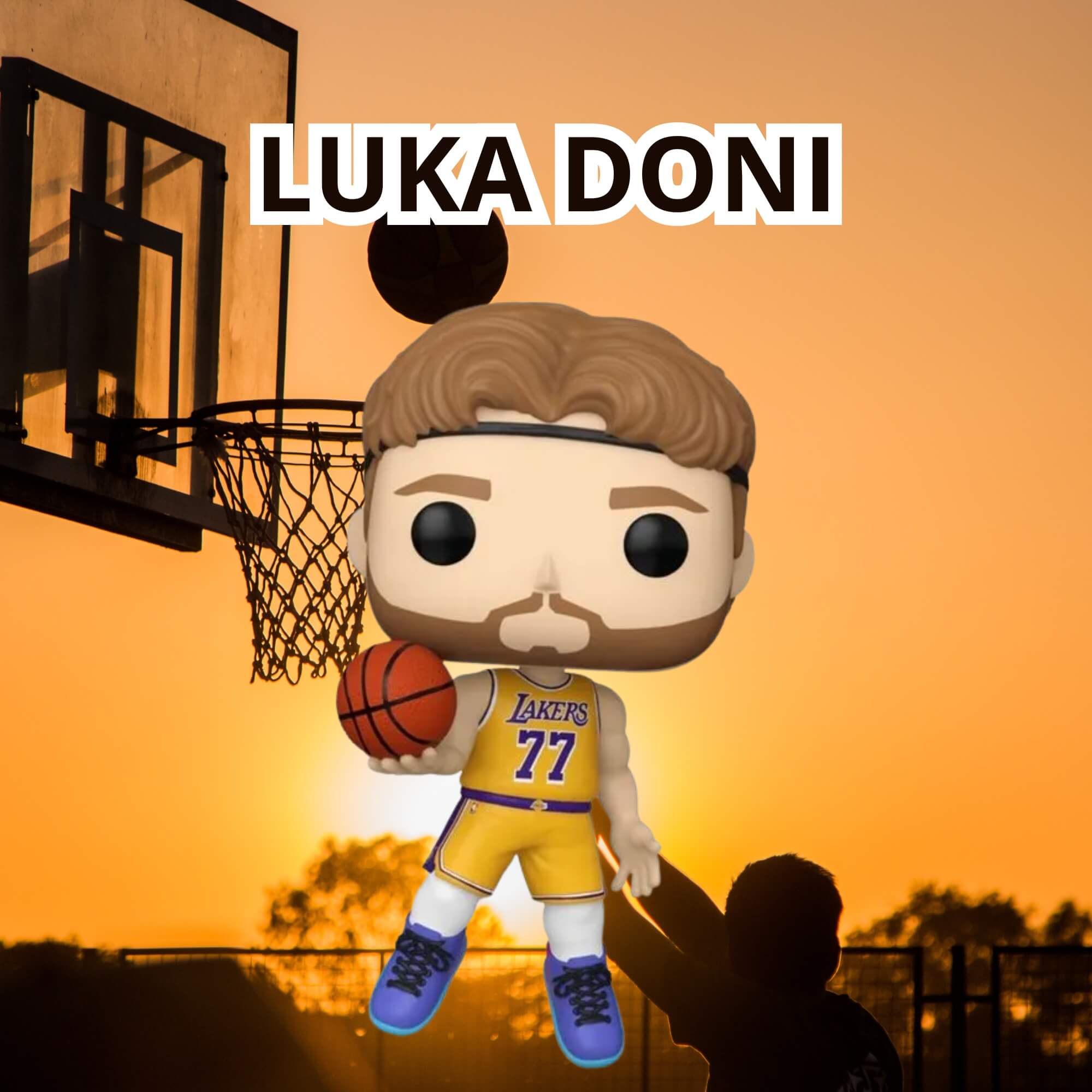 Boneco Funko Pop! NBA Lakers - Luka Dončić Candide - 12804