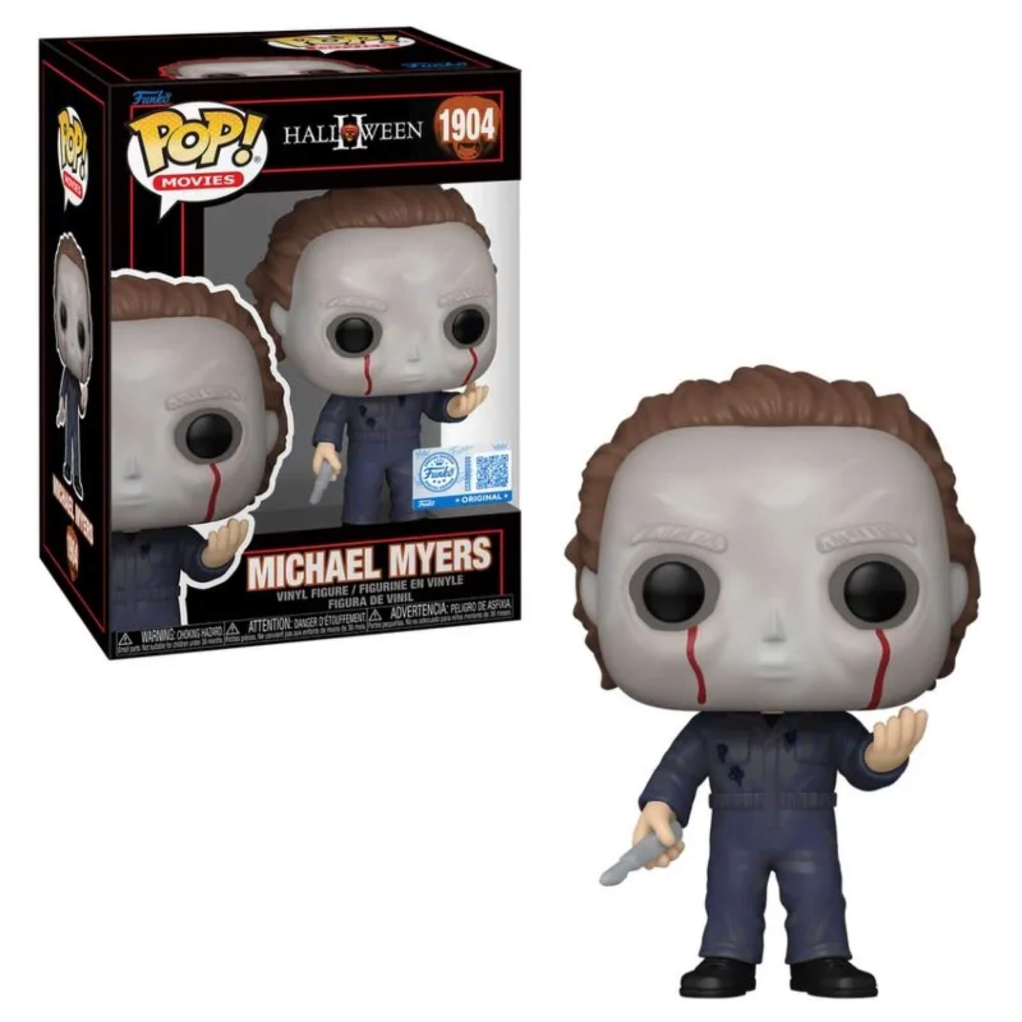 Boneco Funko Pop! Exclusivo Halloween II - Myers com Lagrimas de Sangue Candide - 12425