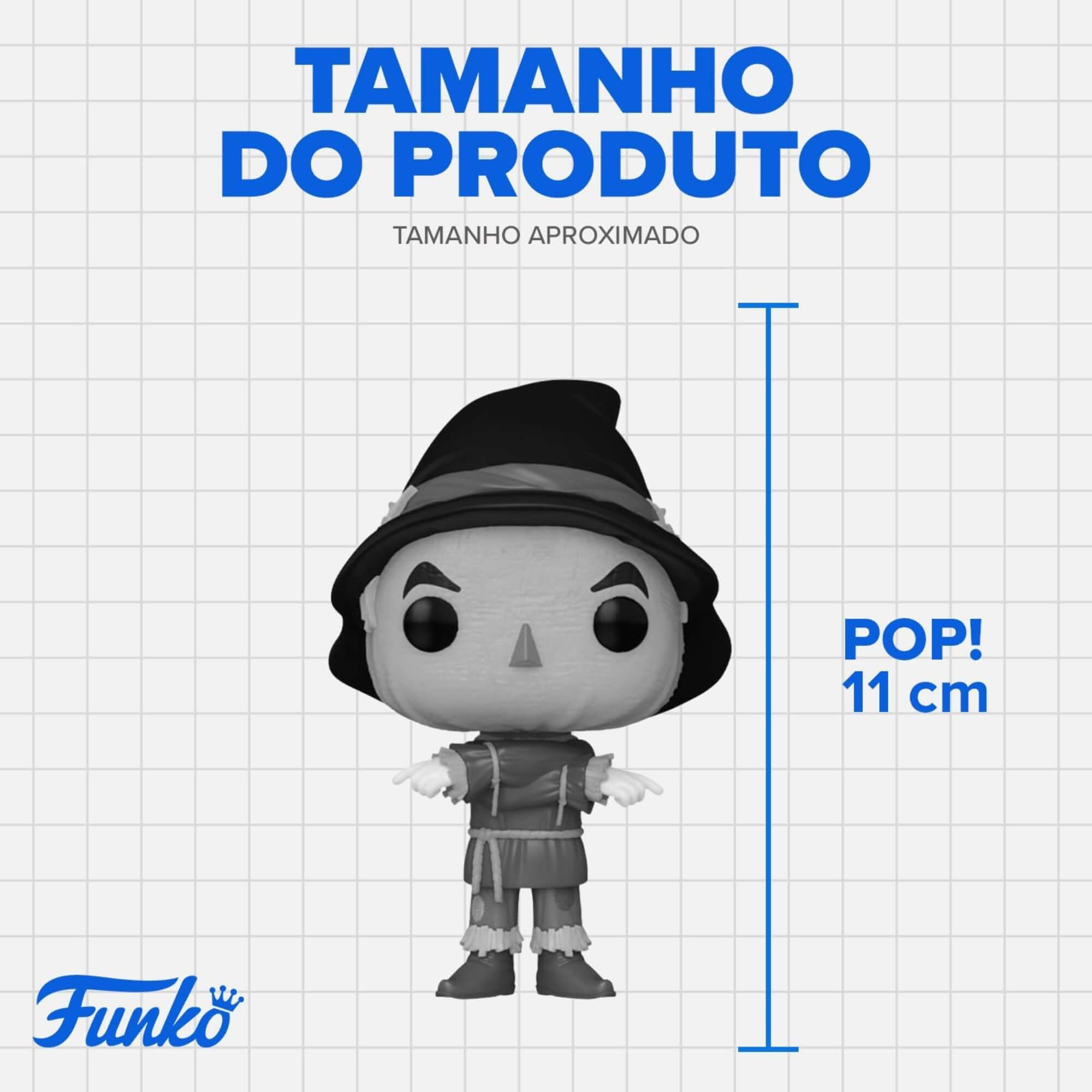 Boneco Funko Pop! O Magico De Oz - Espantalho Candide - 11126