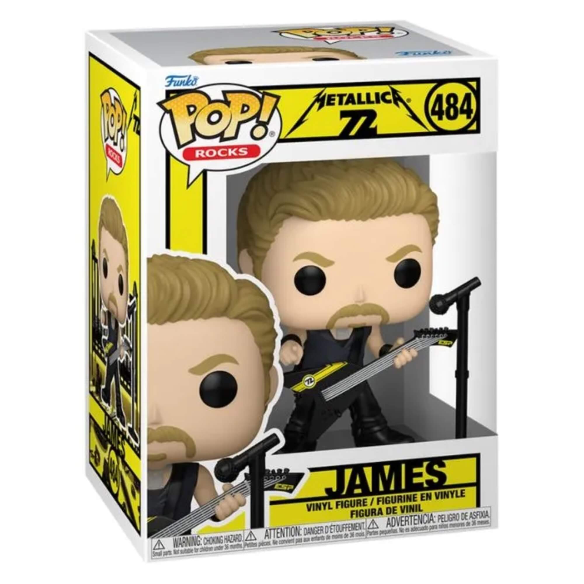Boneco Funko Pop! Rocks Metallica - James Candide - 12725