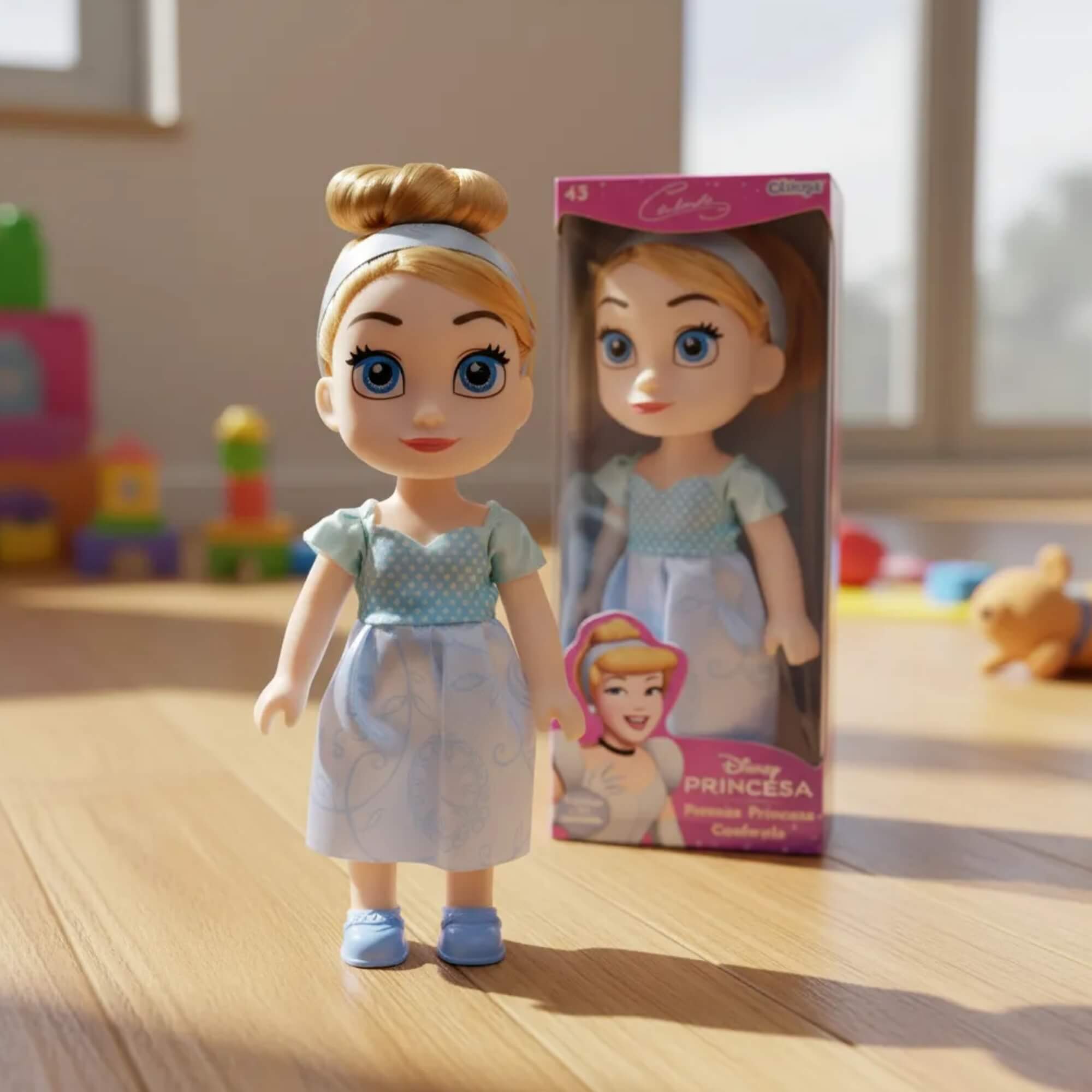 COMP Kit Bonecas Disney Bela + Cinderela + Branca de Neve para Coleção